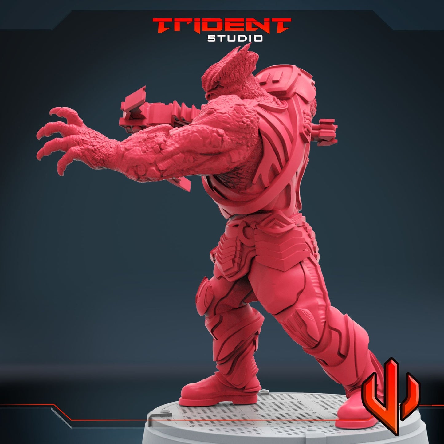 Black Dwarf A (Fan art sculpted by Trident Studio) (Crisis Protocol Proxy/Alternative)