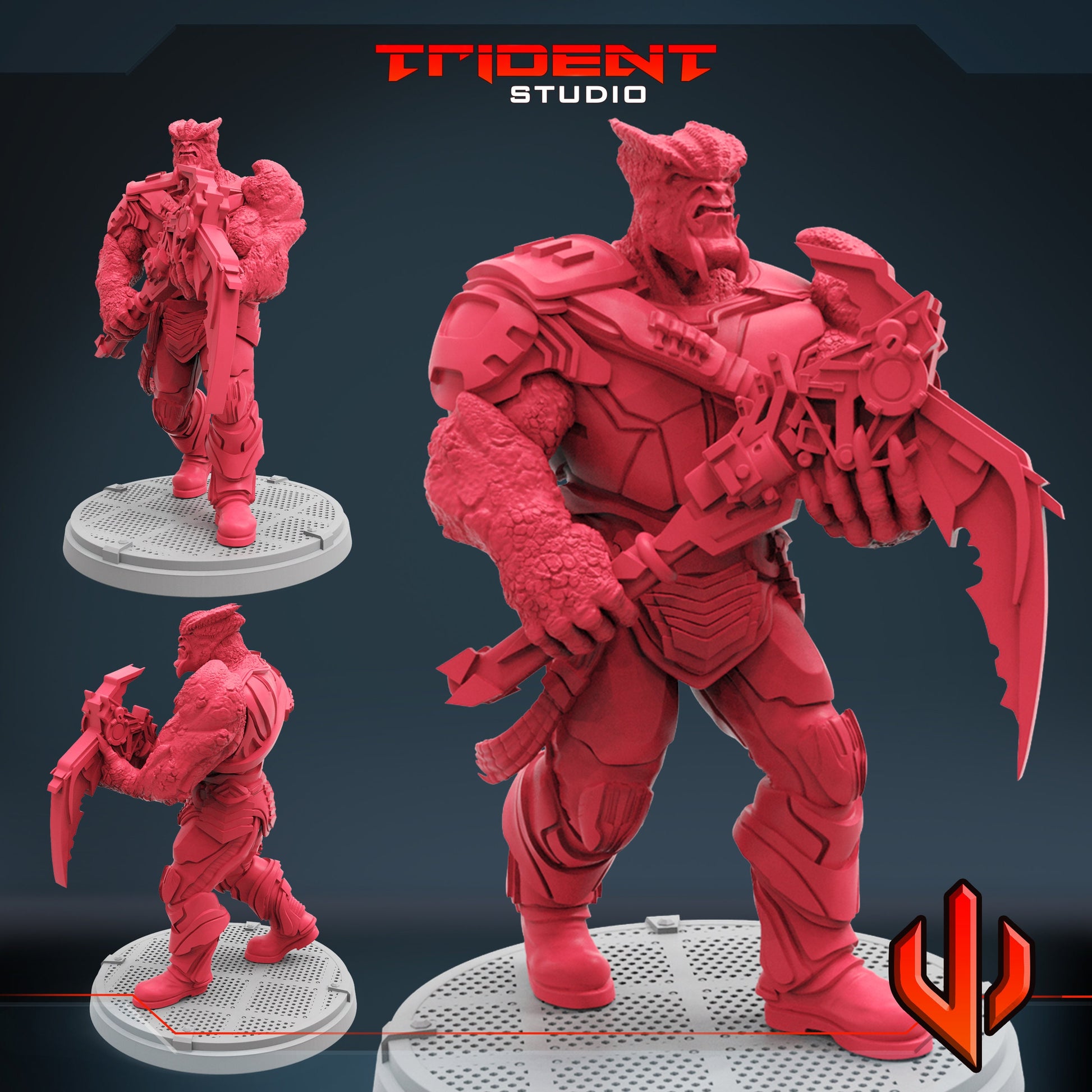 Black Dwarf B (Fan art sculpted by Trident Studio) (Crisis Protocol Proxy/Alternative)