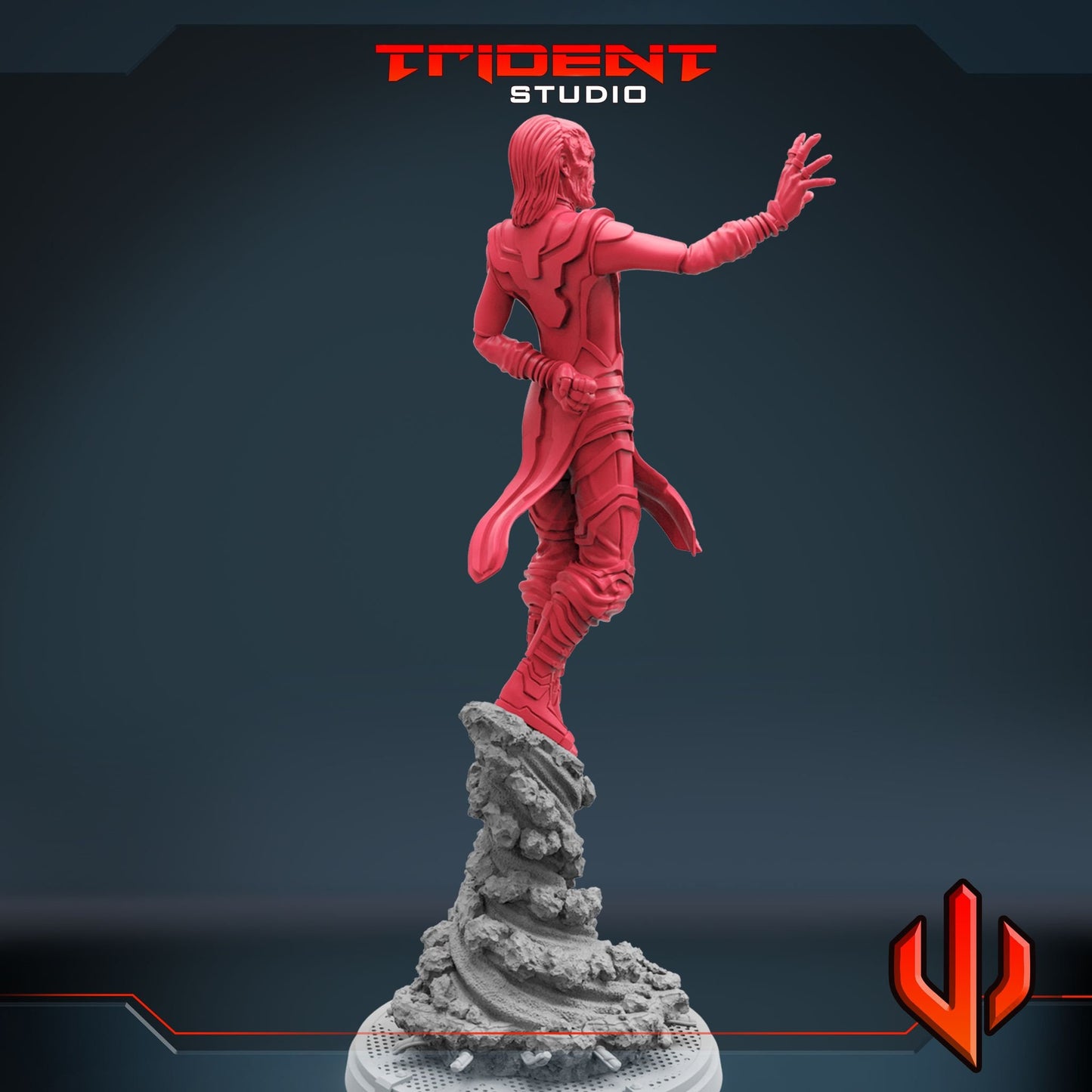 Ebony Maw (A) (Fan art sculpted by Trident Studio) (Crisis Protocol Proxy/Alternative)