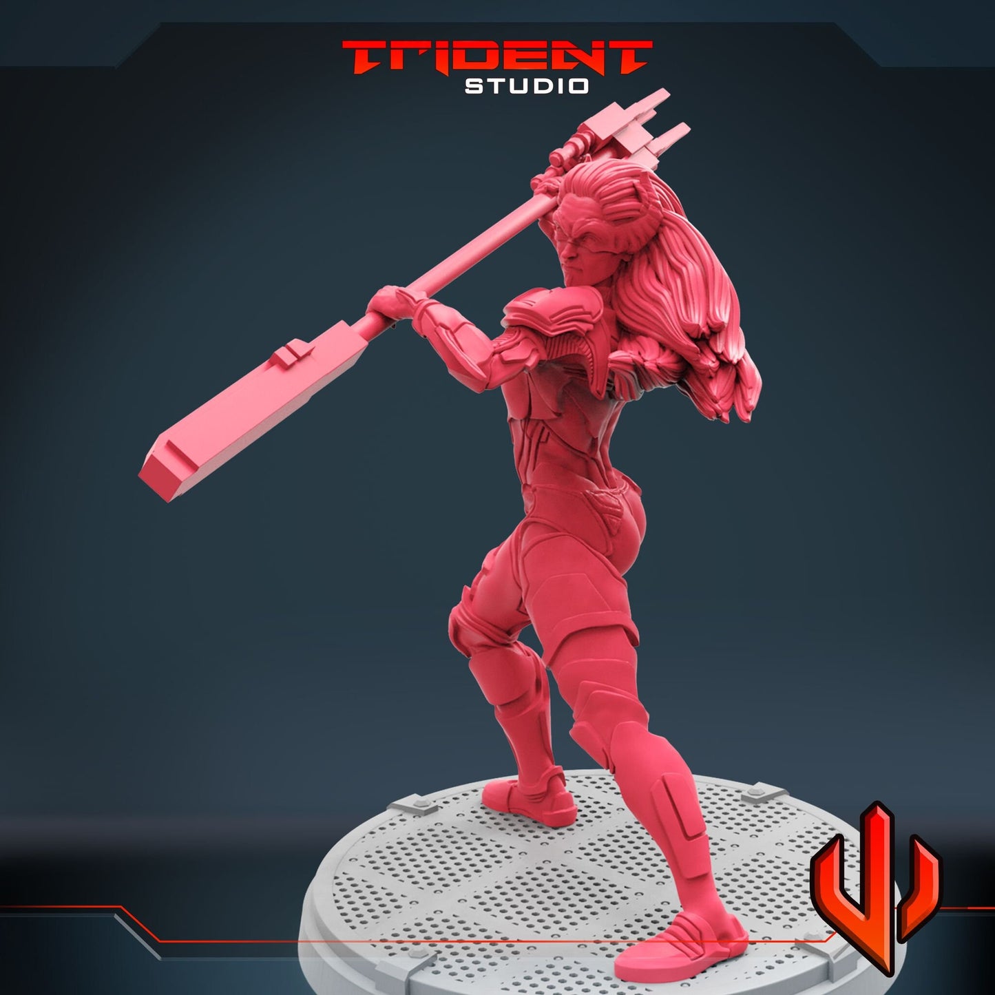 Proxima Midnight (A) (Fan art sculpted by Trident Studio) (Crisis Protocol Proxy/Alternative)
