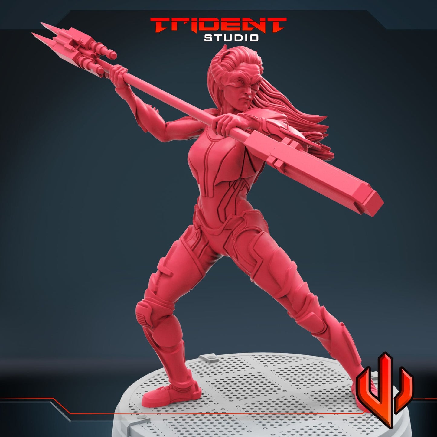 Proxima Midnight (A) (Fan art sculpted by Trident Studio) (Crisis Protocol Proxy/Alternative)