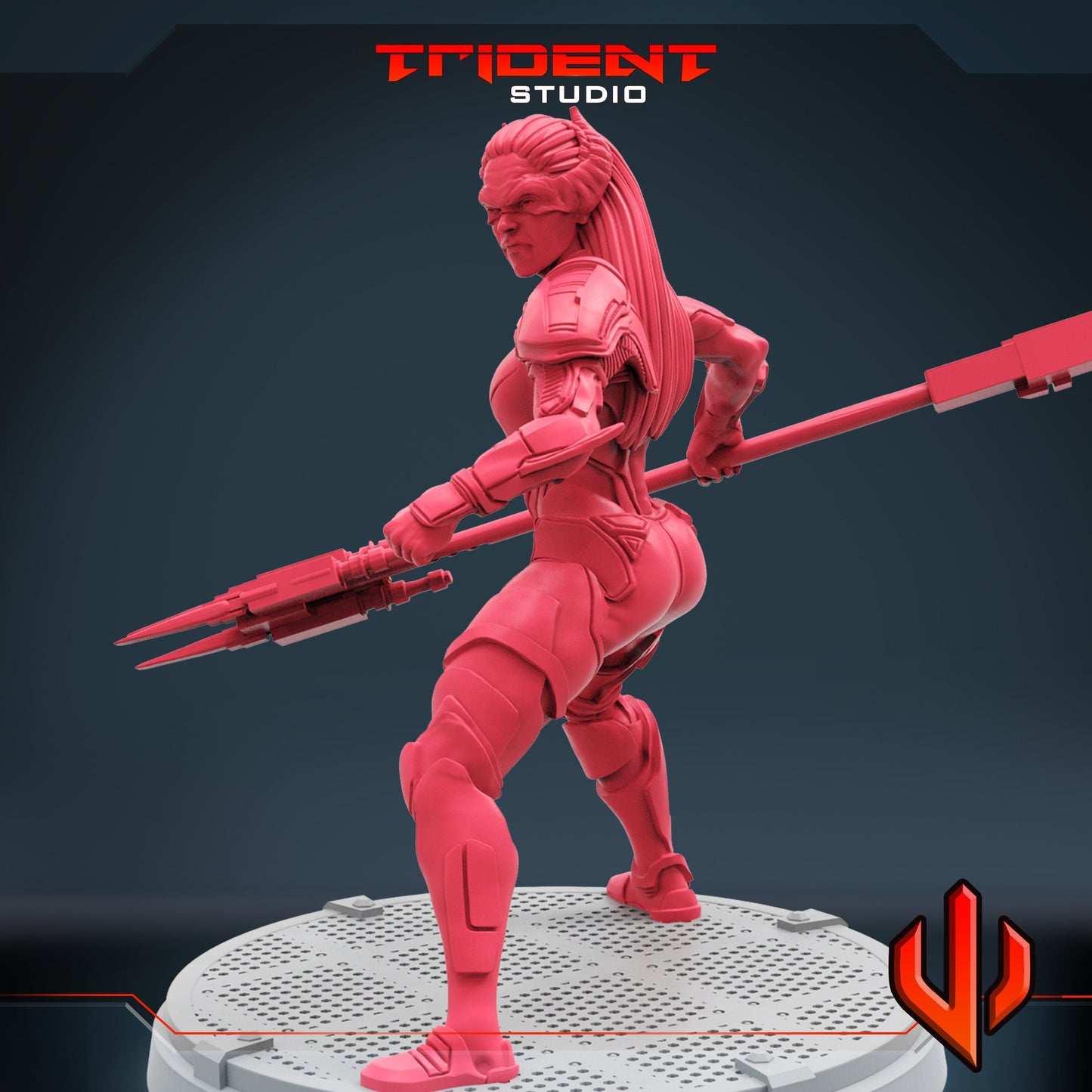 Proxima Midnight (B) (Fan art sculpted by Trident Studio) (Crisis Protocol Proxy/Alternative)