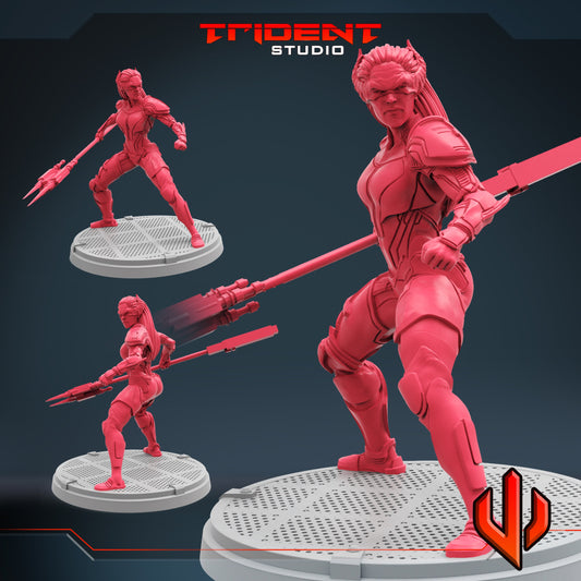 Proxima Midnight (B) (Fan art sculpted by Trident Studio) (Crisis Protocol Proxy/Alternative)