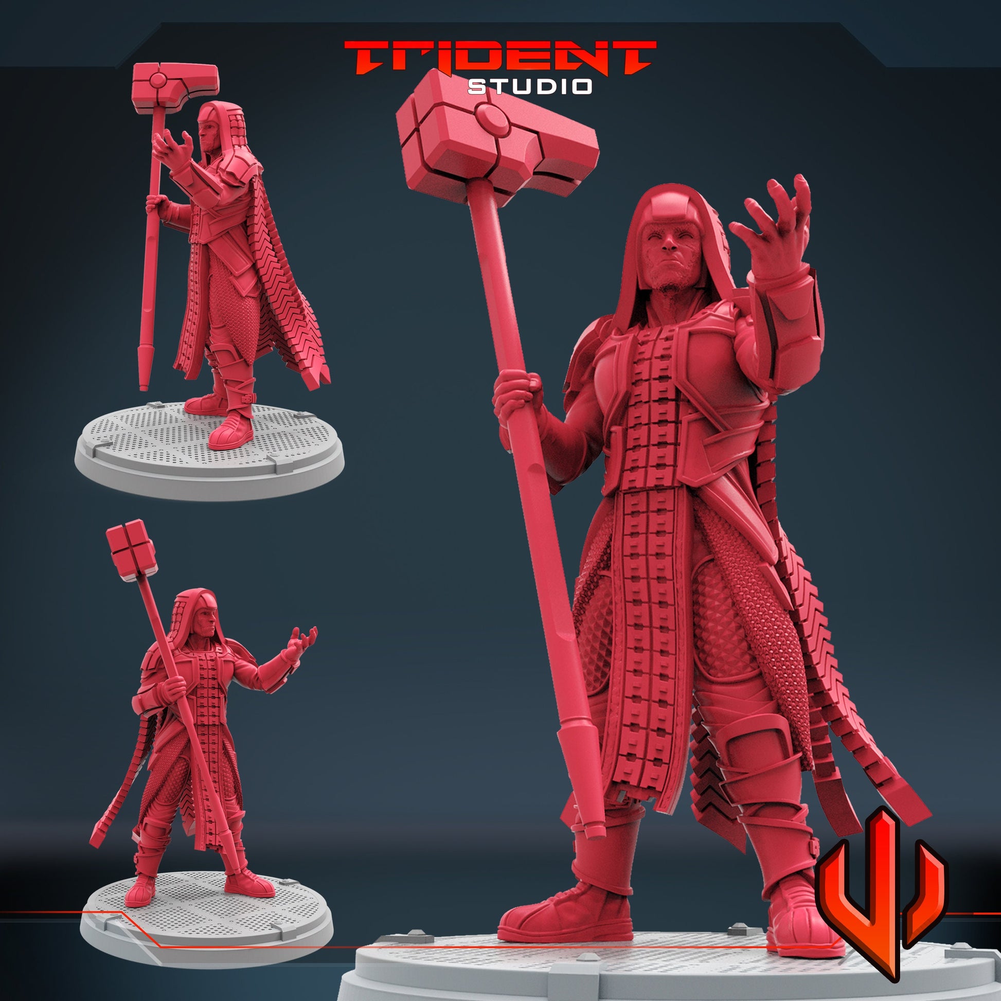 Ronan the Accuser (B) (Fan art sculpted by Trident Studio) (Crisis Protocol Proxy/Alternative)