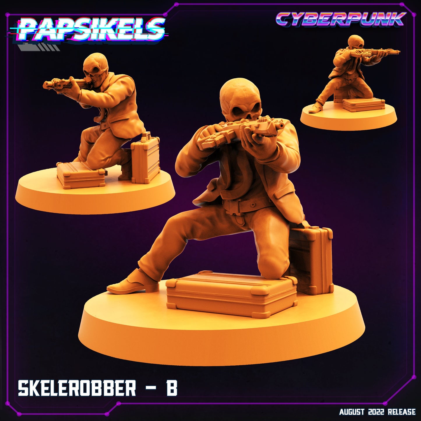 Skele-Robbers (sculpted by Papsikels)