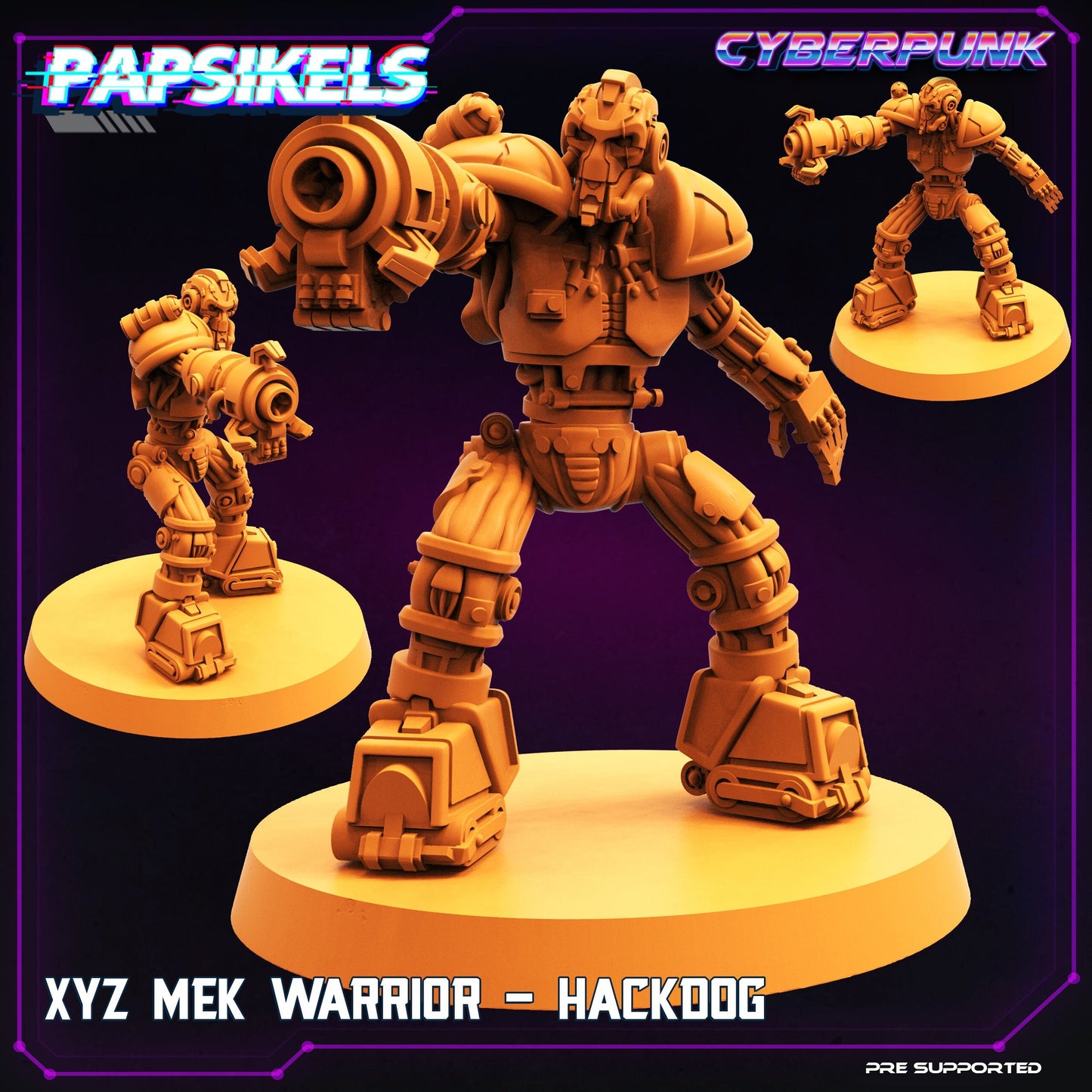 XYZ Mek Warrior - Hackdog (sculpted by Papsikels)