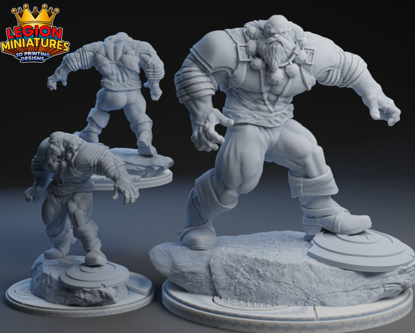 Maestro Fan Art 40mm Miniature (Sculpted by Legion Miniatures) (Crisis Protocol Proxy/Alternative)