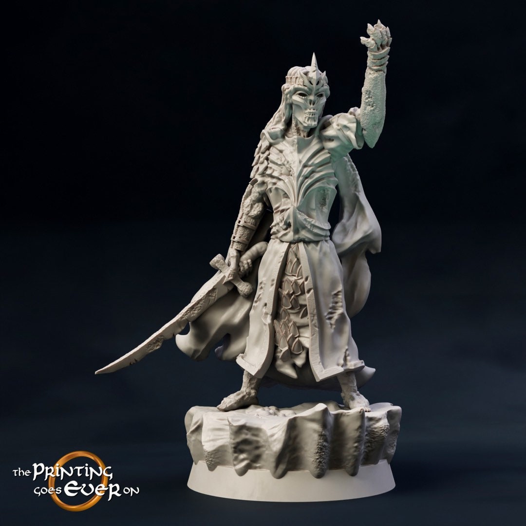 Undead from the Barrow Valley - Warband of 5 (sculpted by Print Goes Ever On)