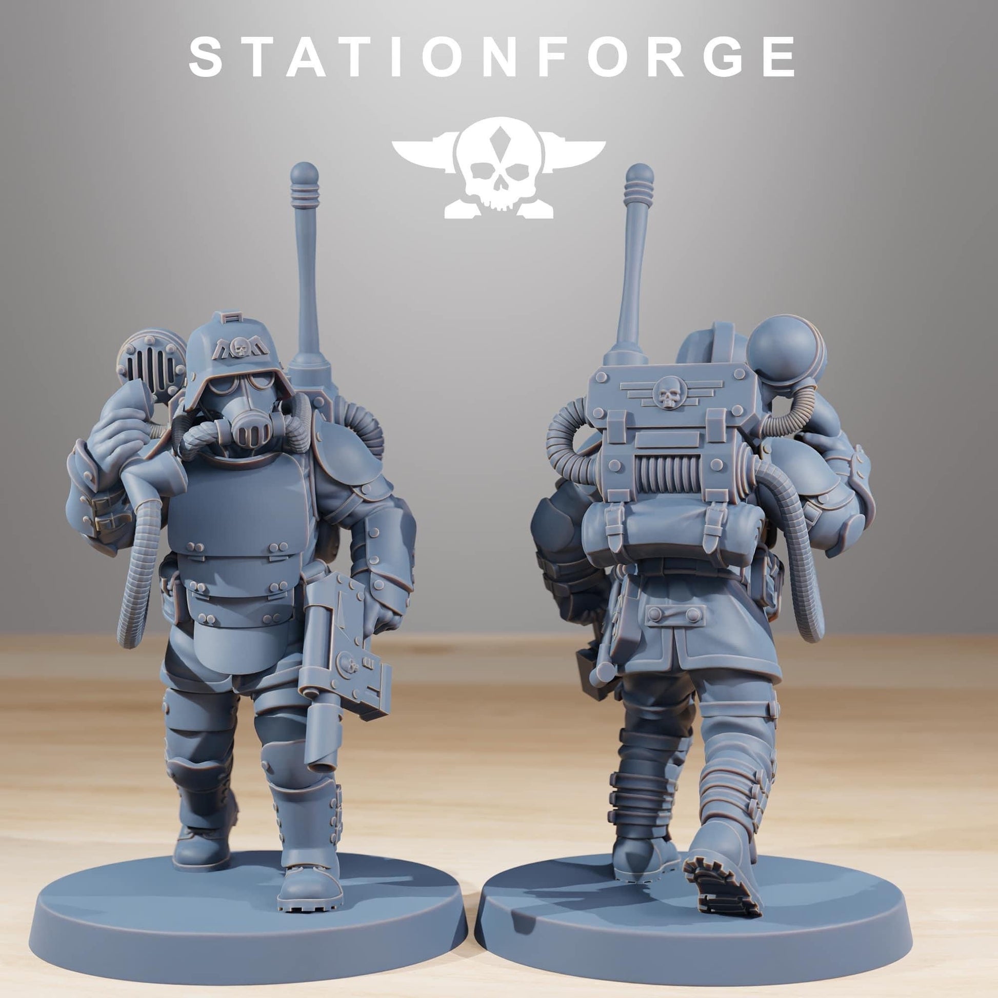 Grim Ironclads - set of 10 (sculpted by Stationforge)