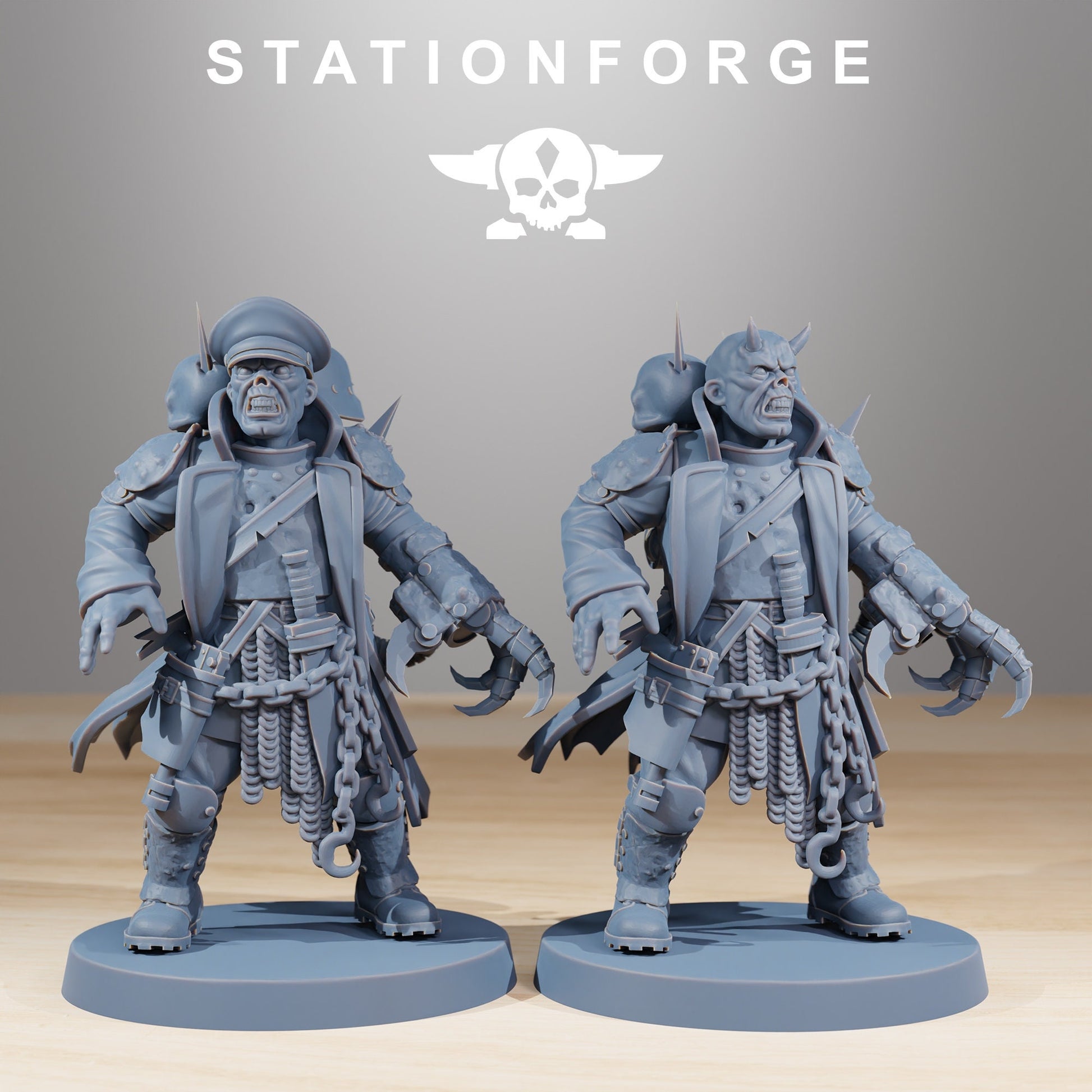 Corrupted Guard - set of 12 (with Mutant option) (sculpted by Stationforge)