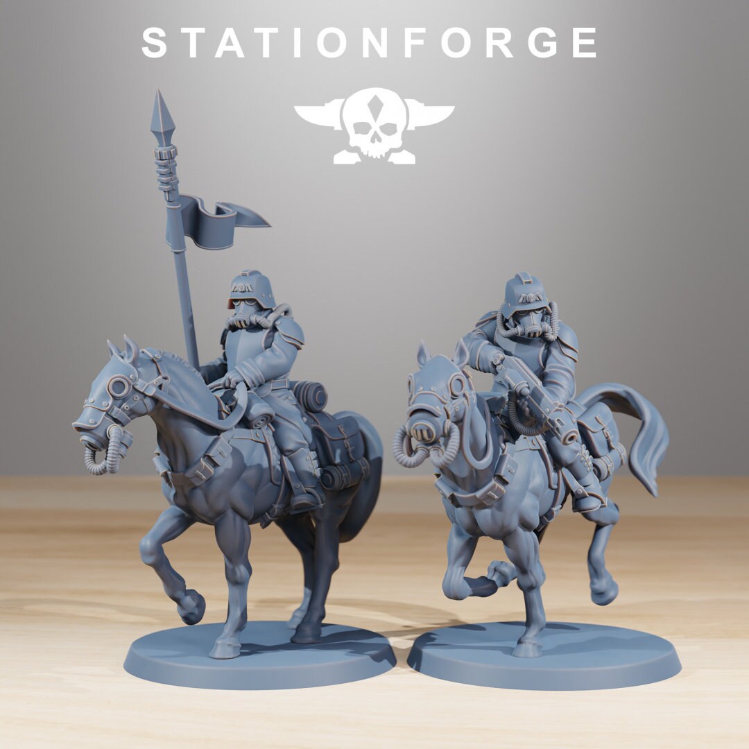 Grim Cavalry - set of 10 (sculpted by Stationforge)