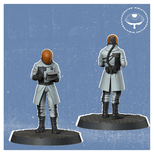 Scientist - Secret Service (Sculpted by Vermillion Miniatures)