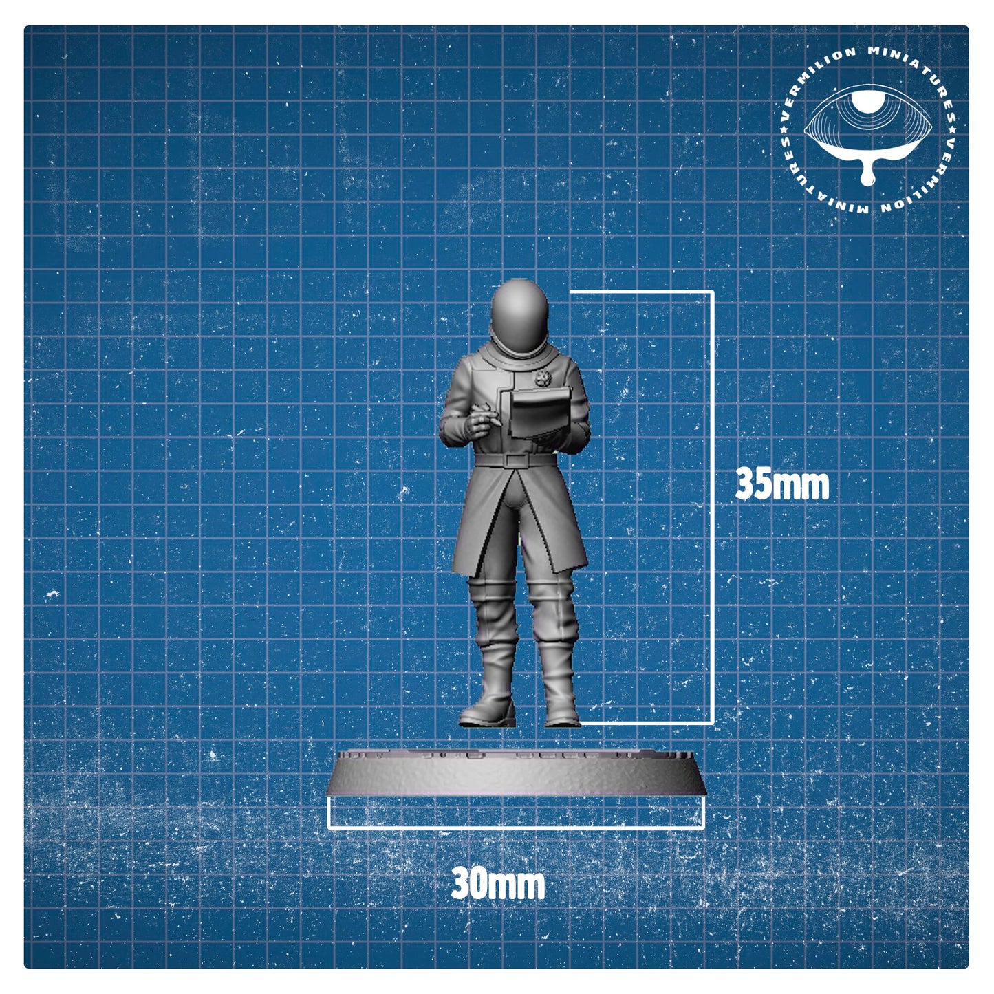 Scientist - Secret Service (Sculpted by Vermillion Miniatures)