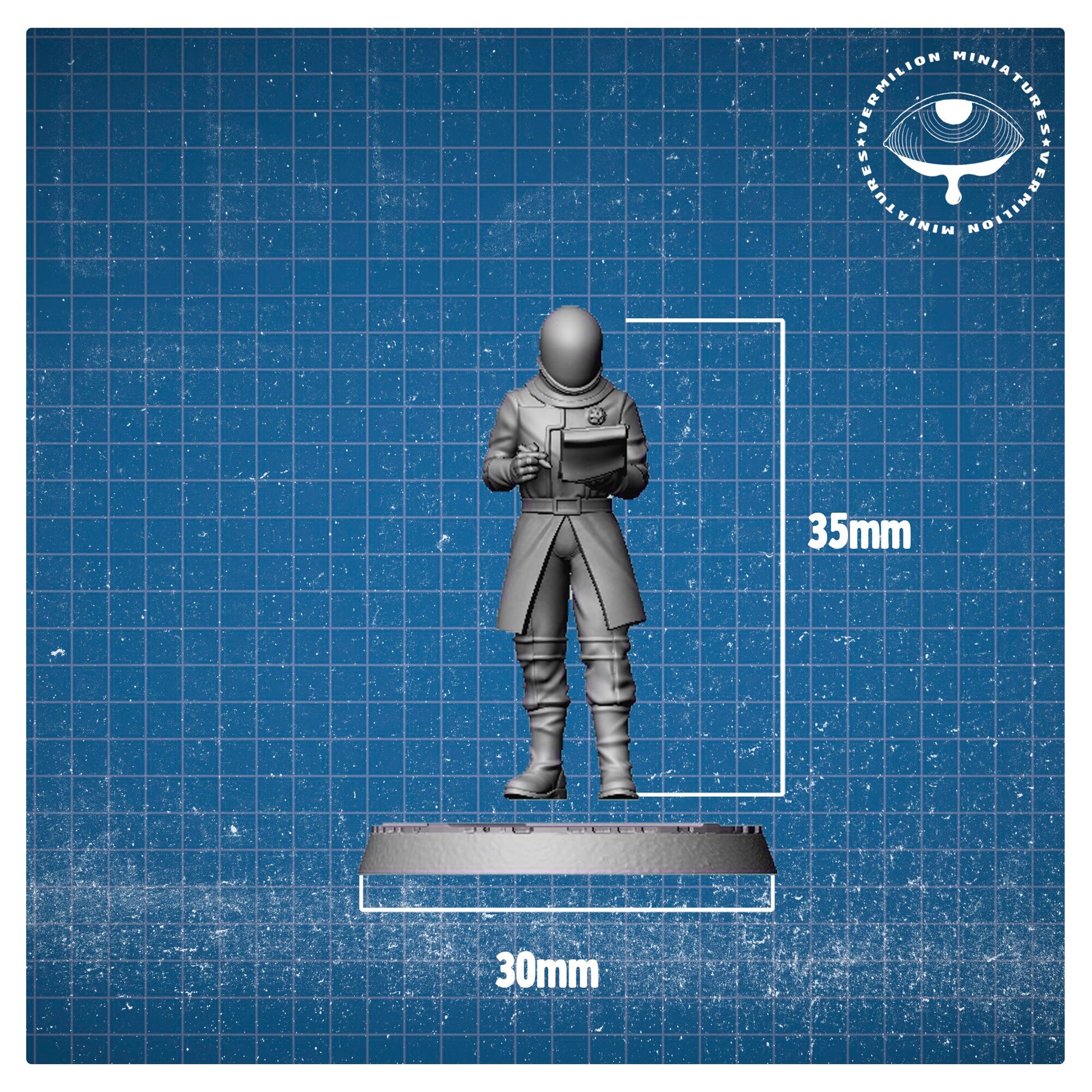 Scientist - Secret Service (Sculpted by Vermillion Miniatures)