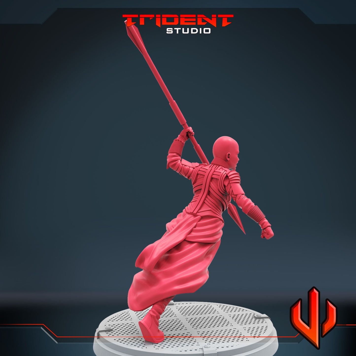 Okuye B (Fan art sculpted by Trident Studio) (Crisis Protocol Proxy/Alternative)