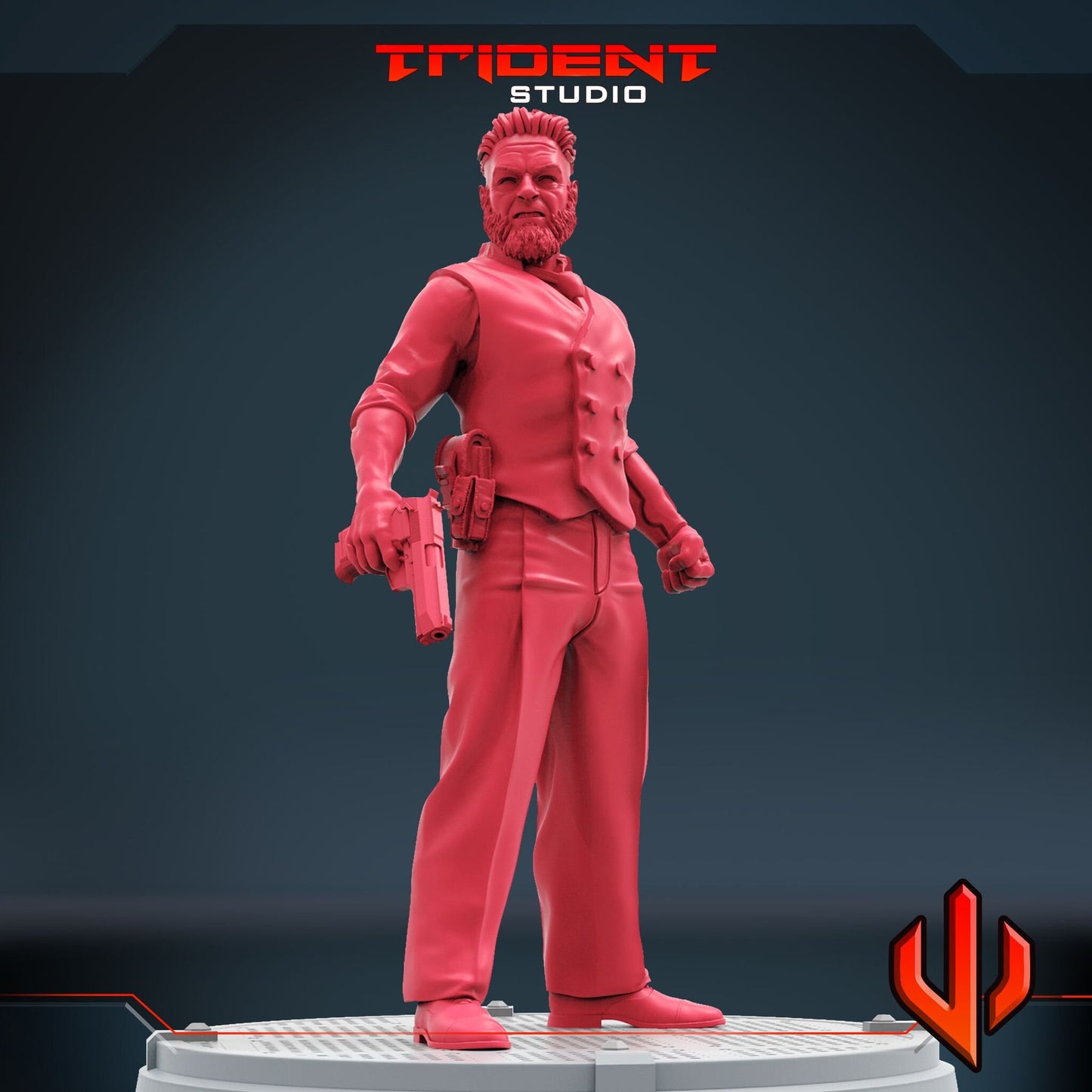 Ulysses Klaw A(Fan art sculpted by Trident Studio) (Crisis Protocol Proxy/Alternative)