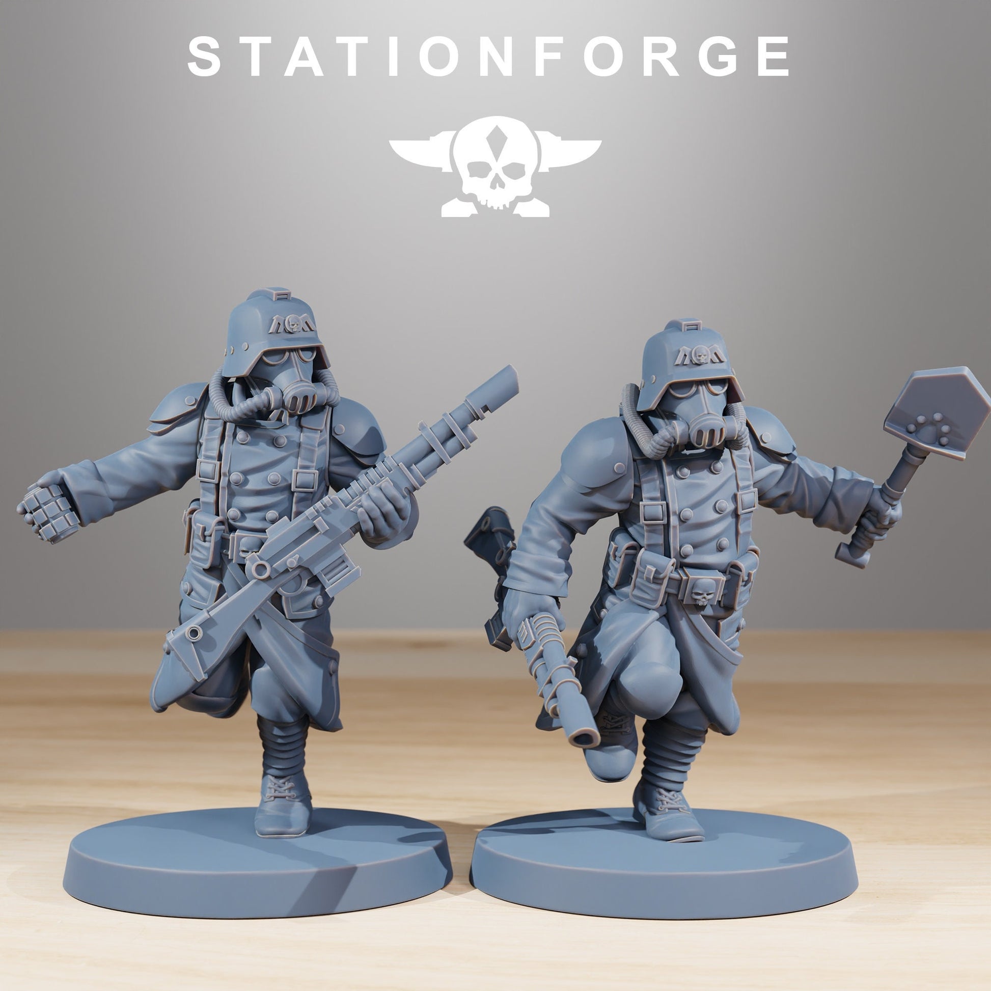 Grim Acolytes - set of 10 (sculpted by Stationforge)