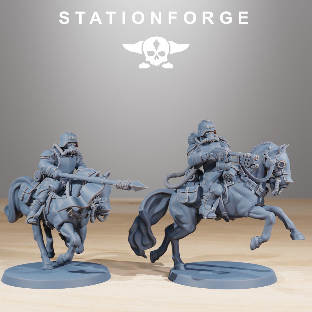 Grim Cavalry - set of 10 (sculpted by Stationforge)