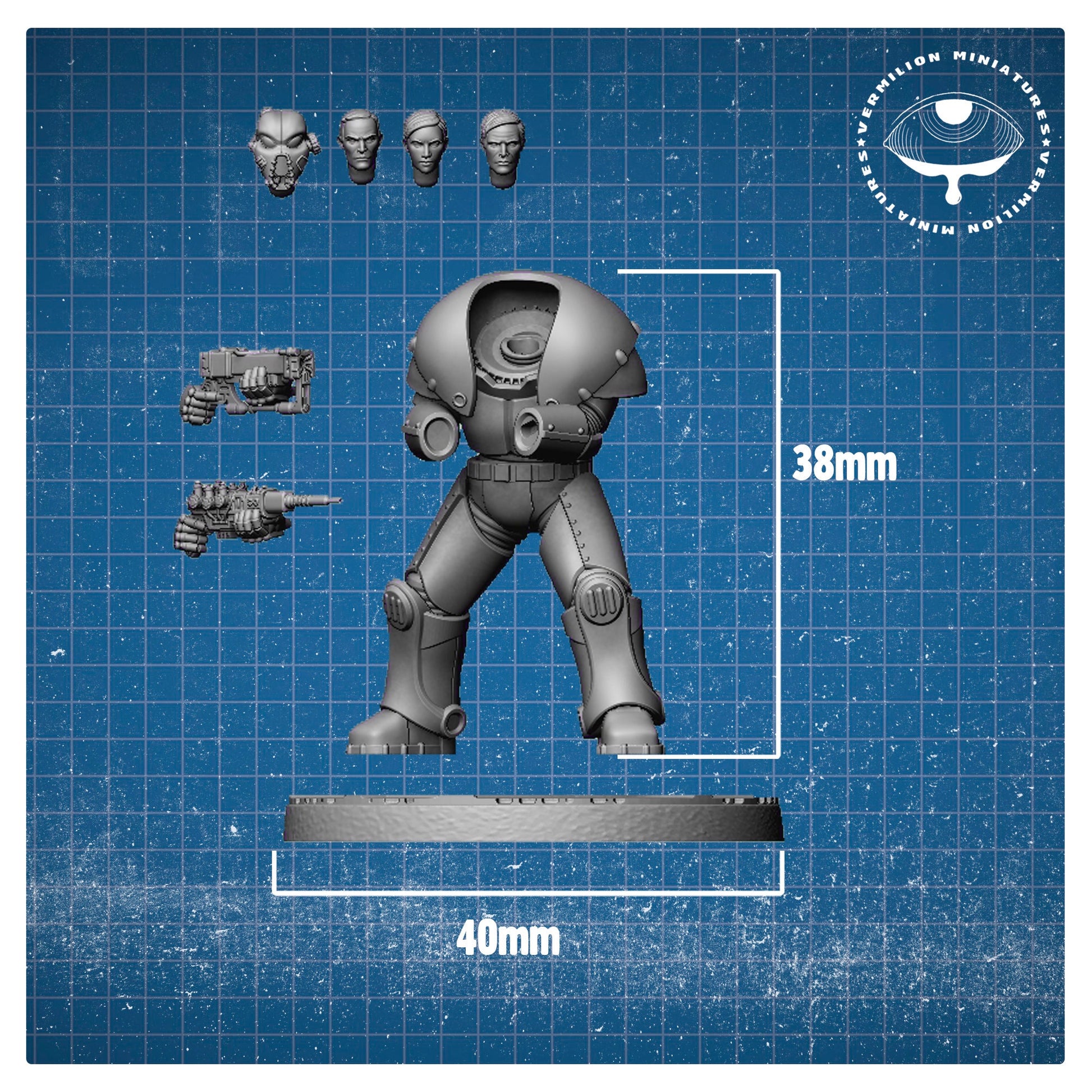 Soldier 2 - Secret Service (Sculpted by Vermillion Miniatures)