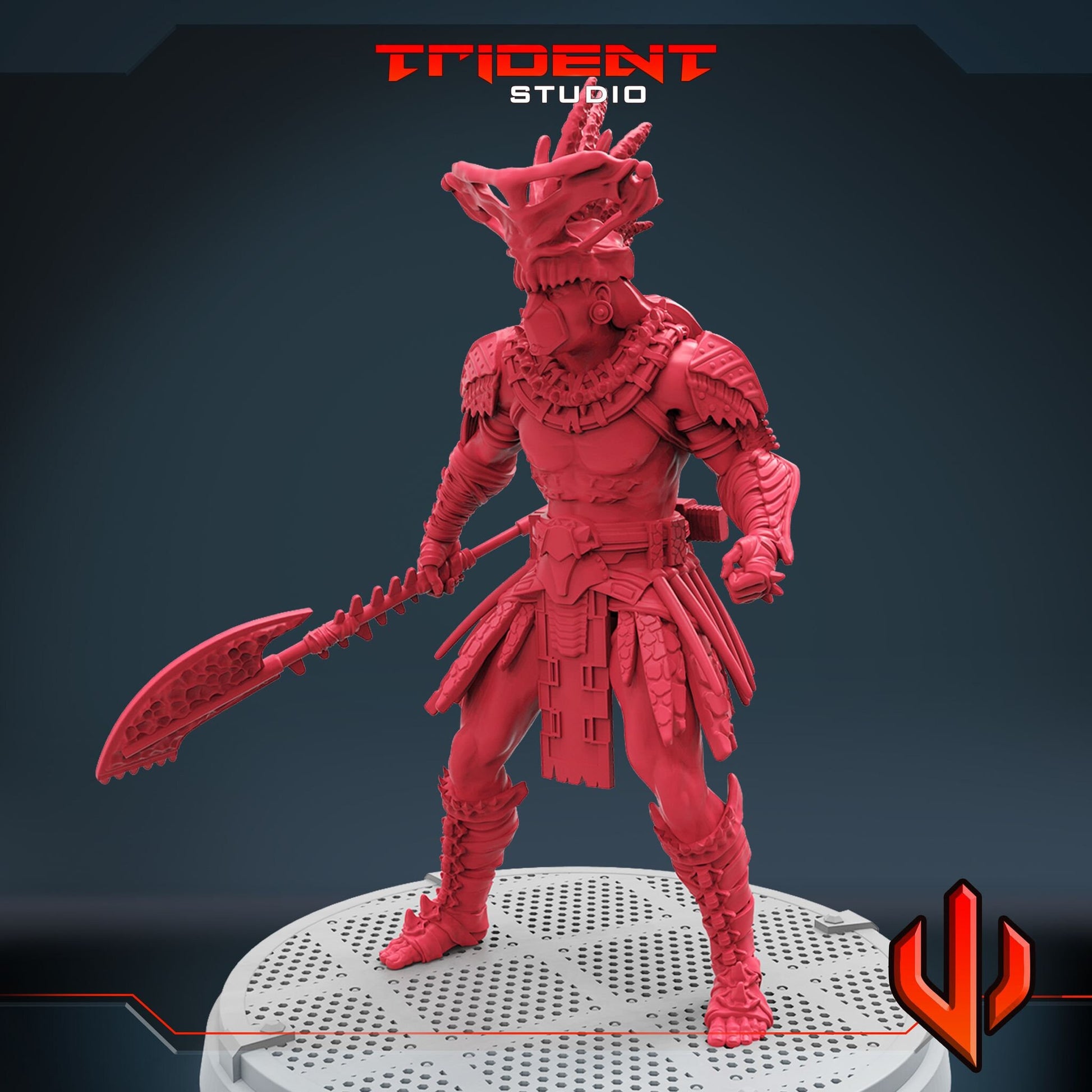 Attuma (Fan art sculpted by Trident Studio) (Crisis Protocol Proxy/Alternative)