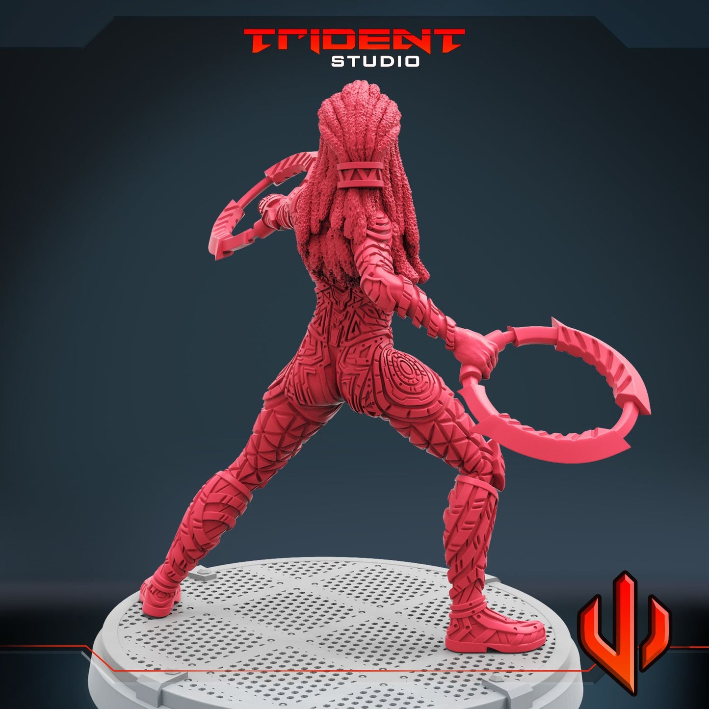Nakia (Fan art sculpted by Trident Studio) (Crisis Protocol Proxy/Alternative)