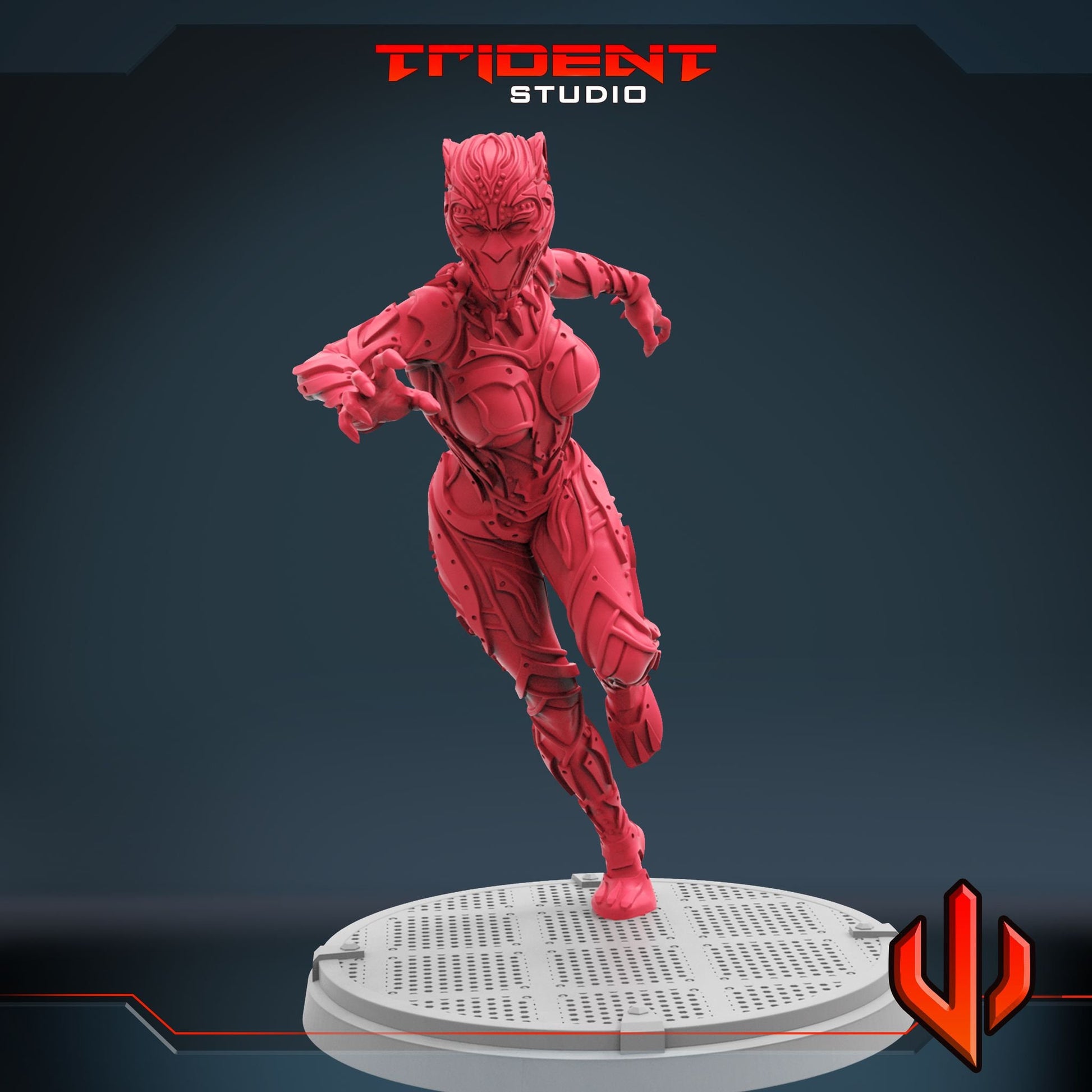 Shuri A (Fan art sculpted by Trident Studio) (Crisis Protocol Proxy/Alternative)