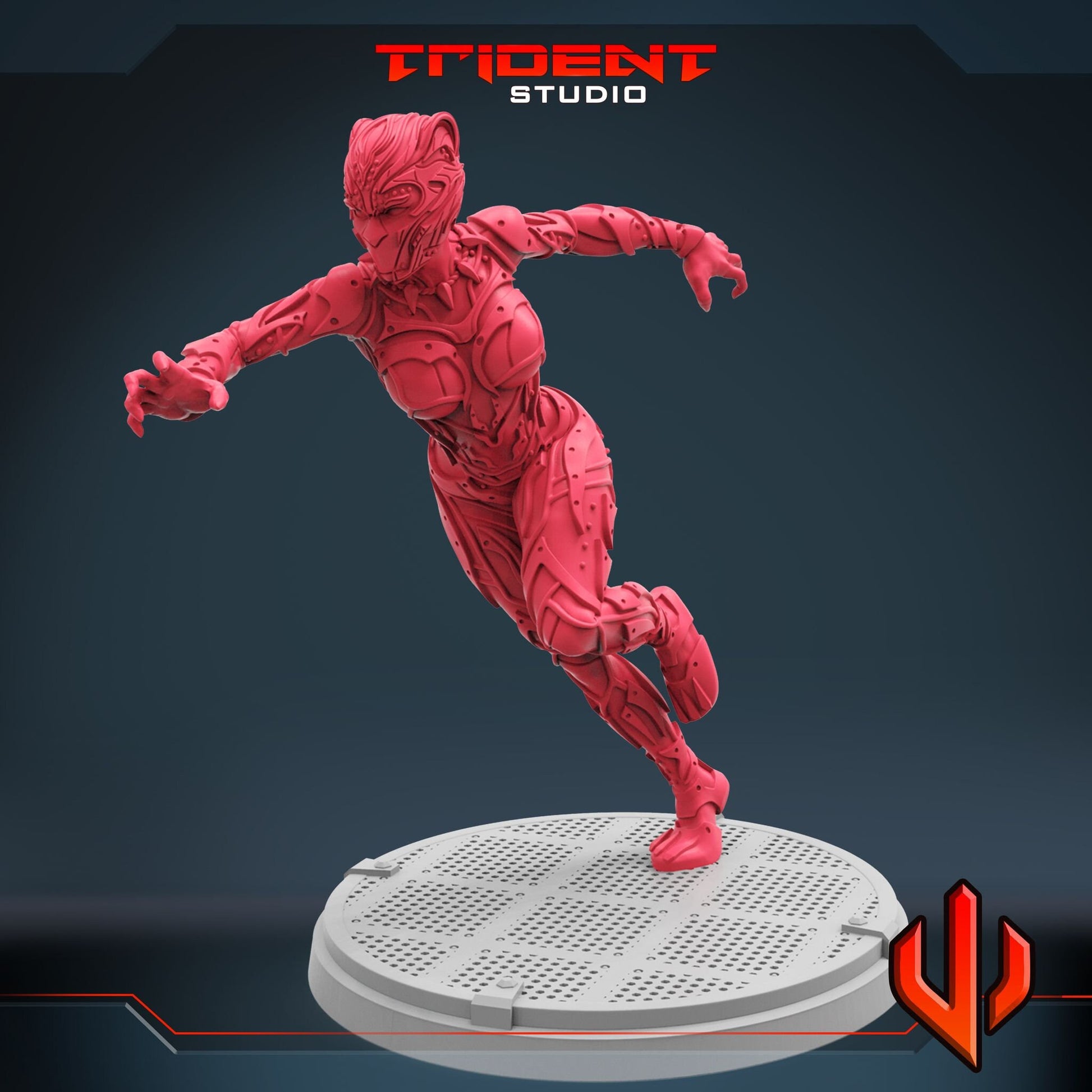 Shuri A (Fan art sculpted by Trident Studio) (Crisis Protocol Proxy/Alternative)