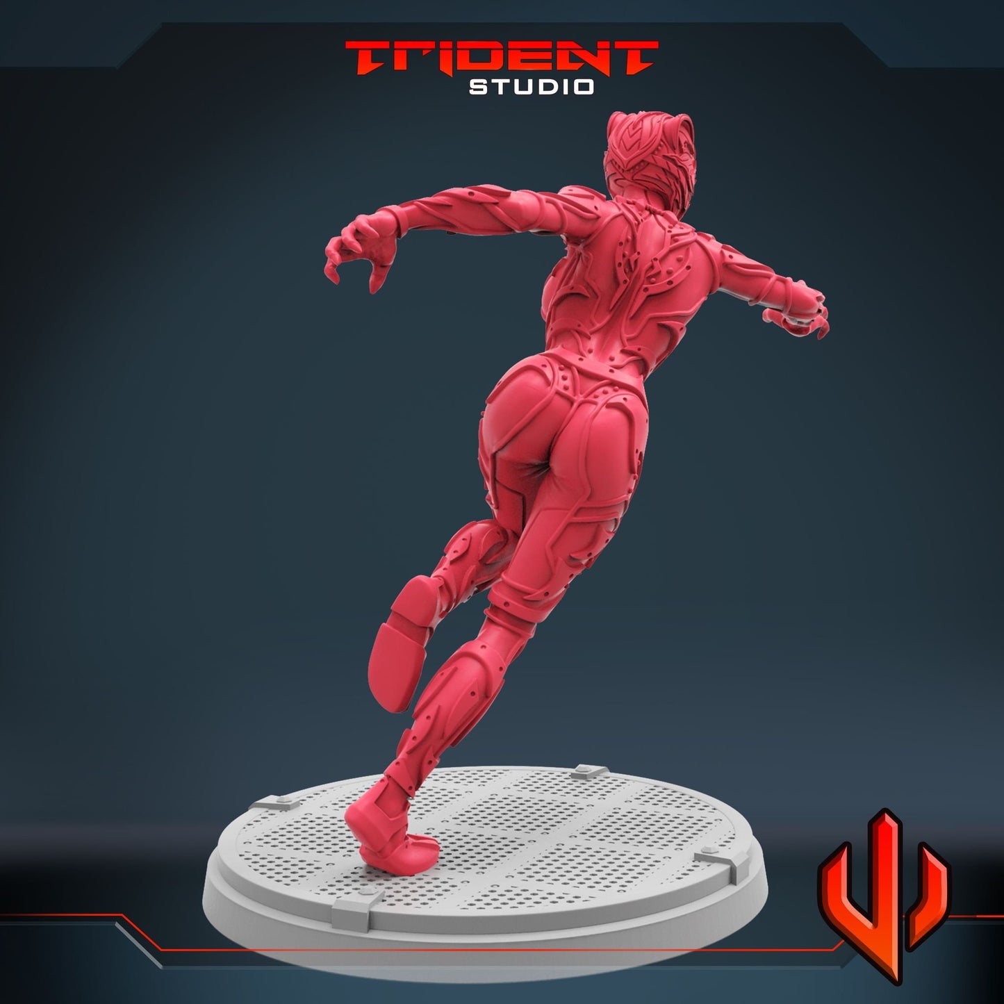 Shuri A (Fan art sculpted by Trident Studio) (Crisis Protocol Proxy/Alternative)