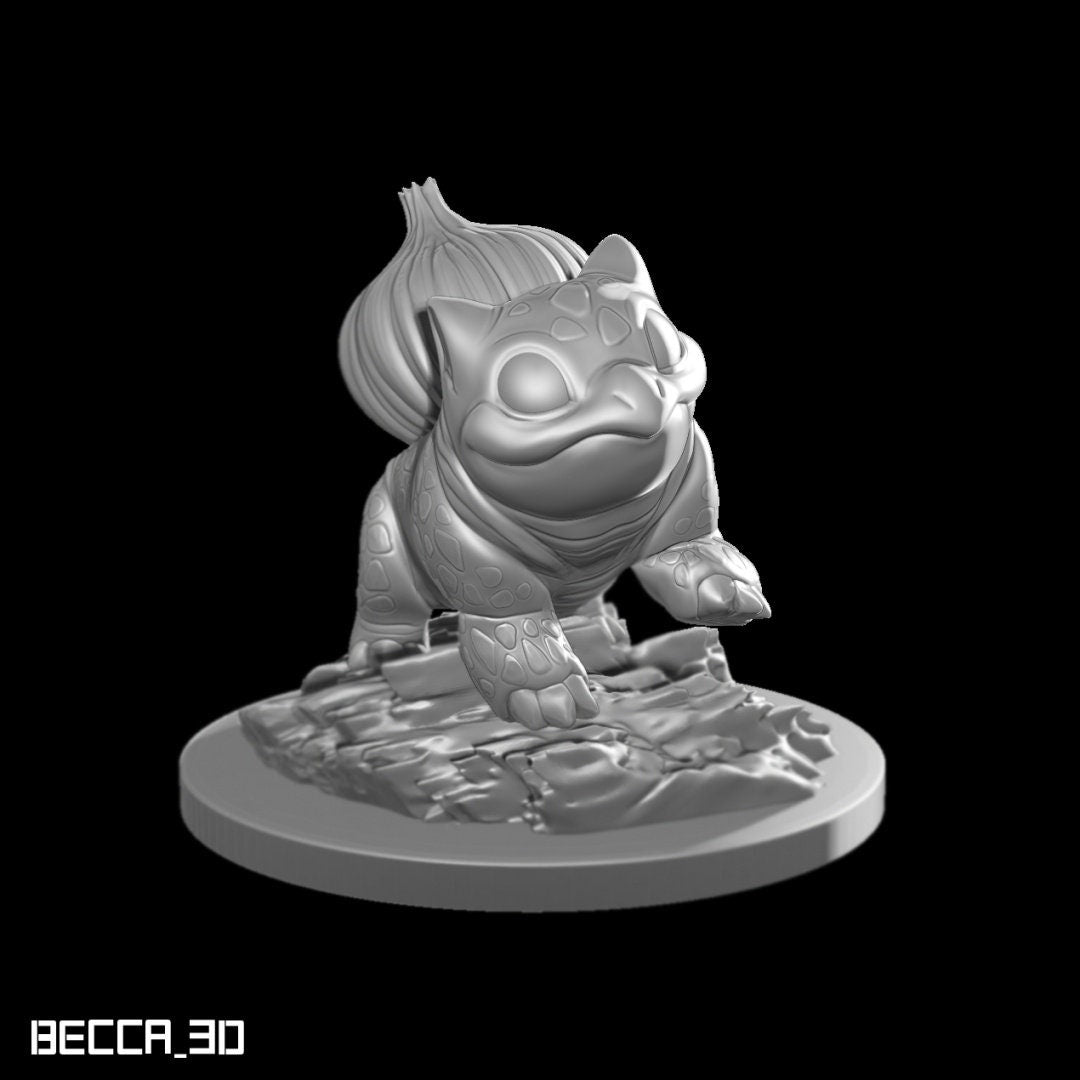 Flower Toads (sculpted by Kaijumon)