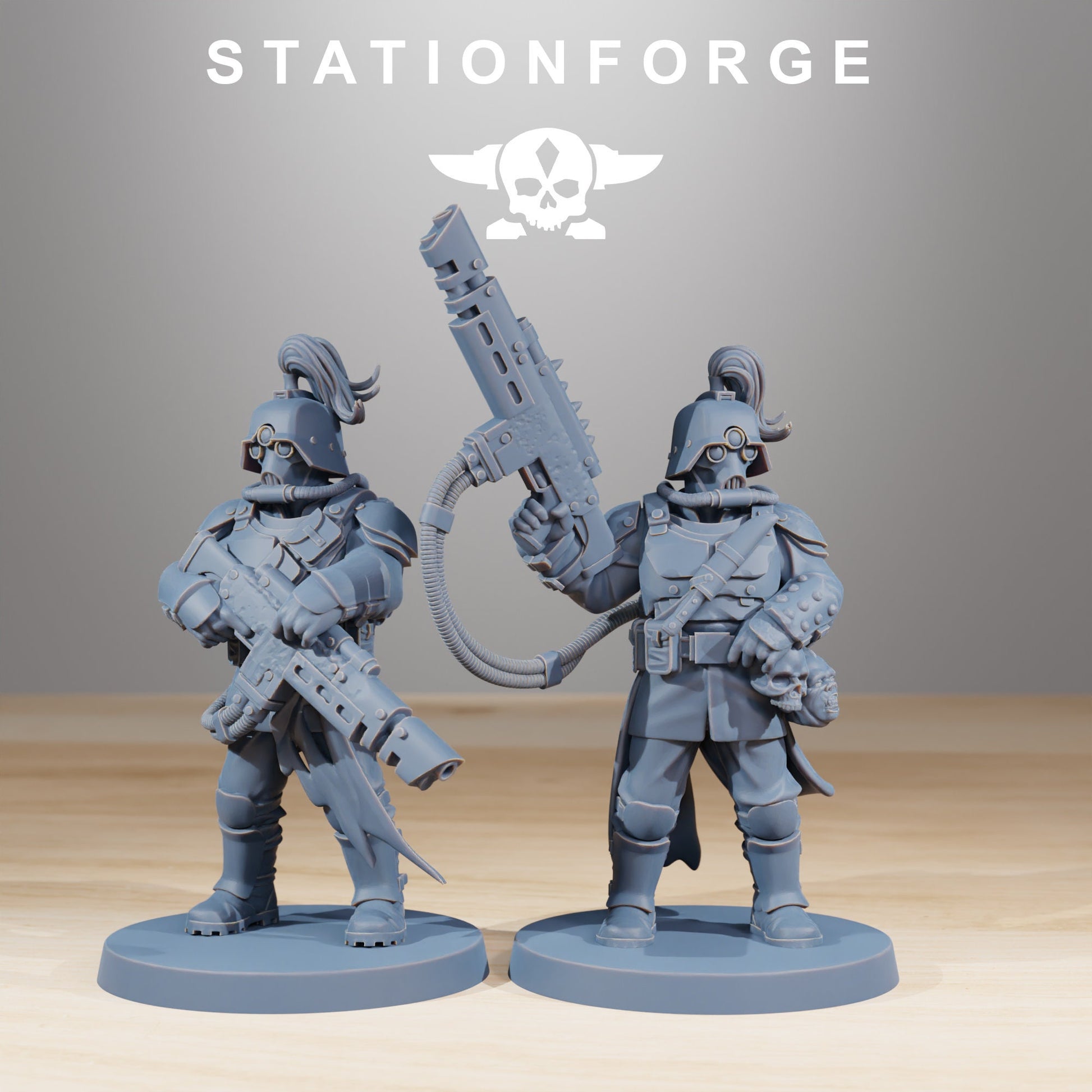 Corrupted Guard Forsaken - set of 12 (with Mutant option) (sculpted by Stationforge)