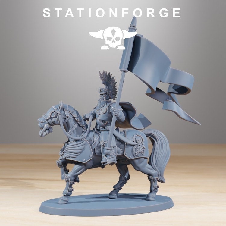 National Guard Cavalry Commander 3 (sculpted by Stationforge)