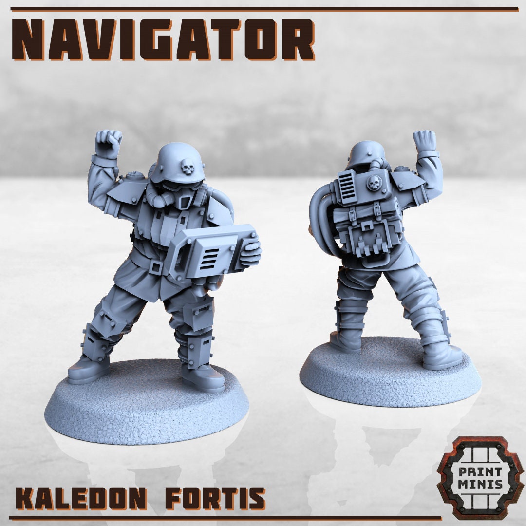 Navigator - Kaledon Fortis (by Print Minis)