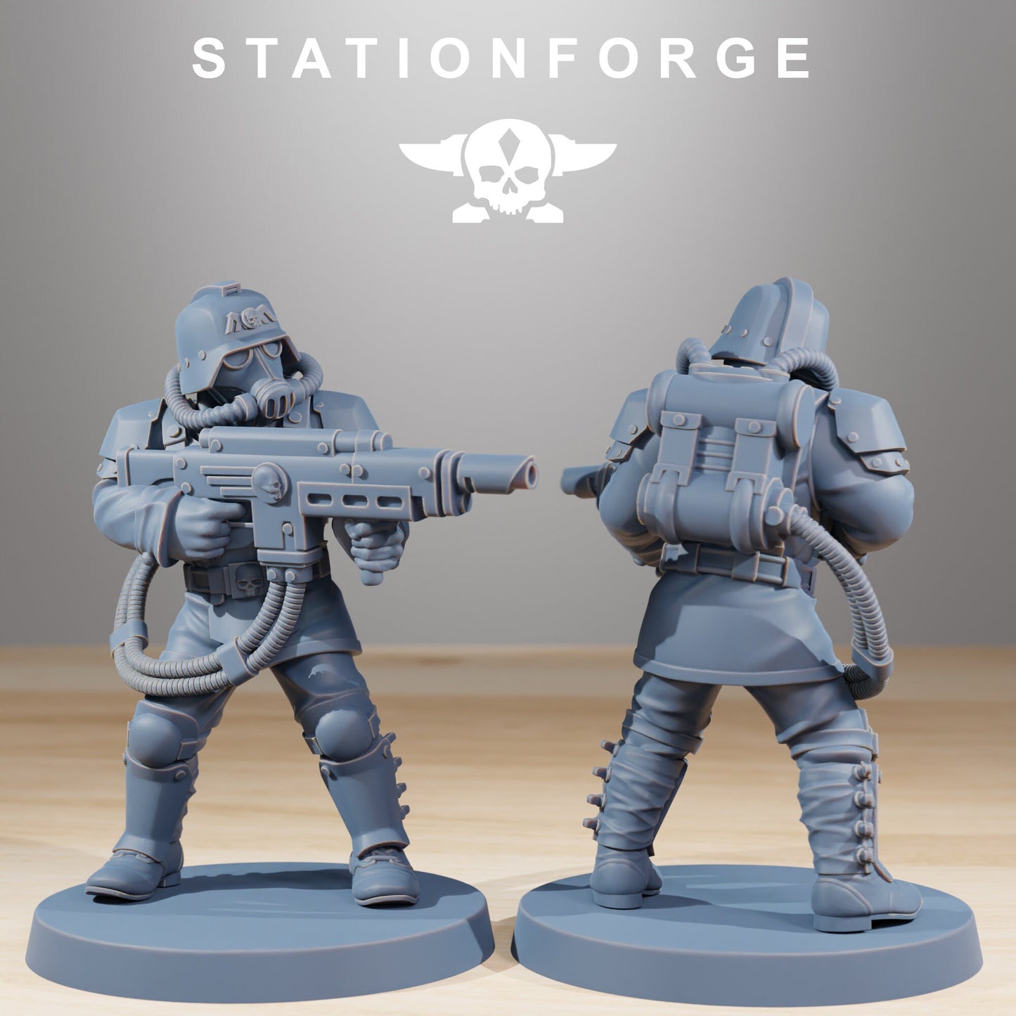 Grim Commandos - set of 10 (sculpted by Stationforge)
