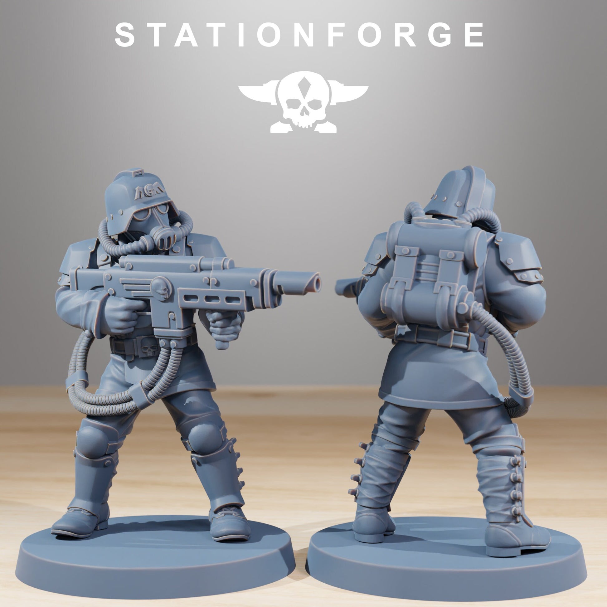 Grim Commandos - set of 10 (sculpted by Stationforge)