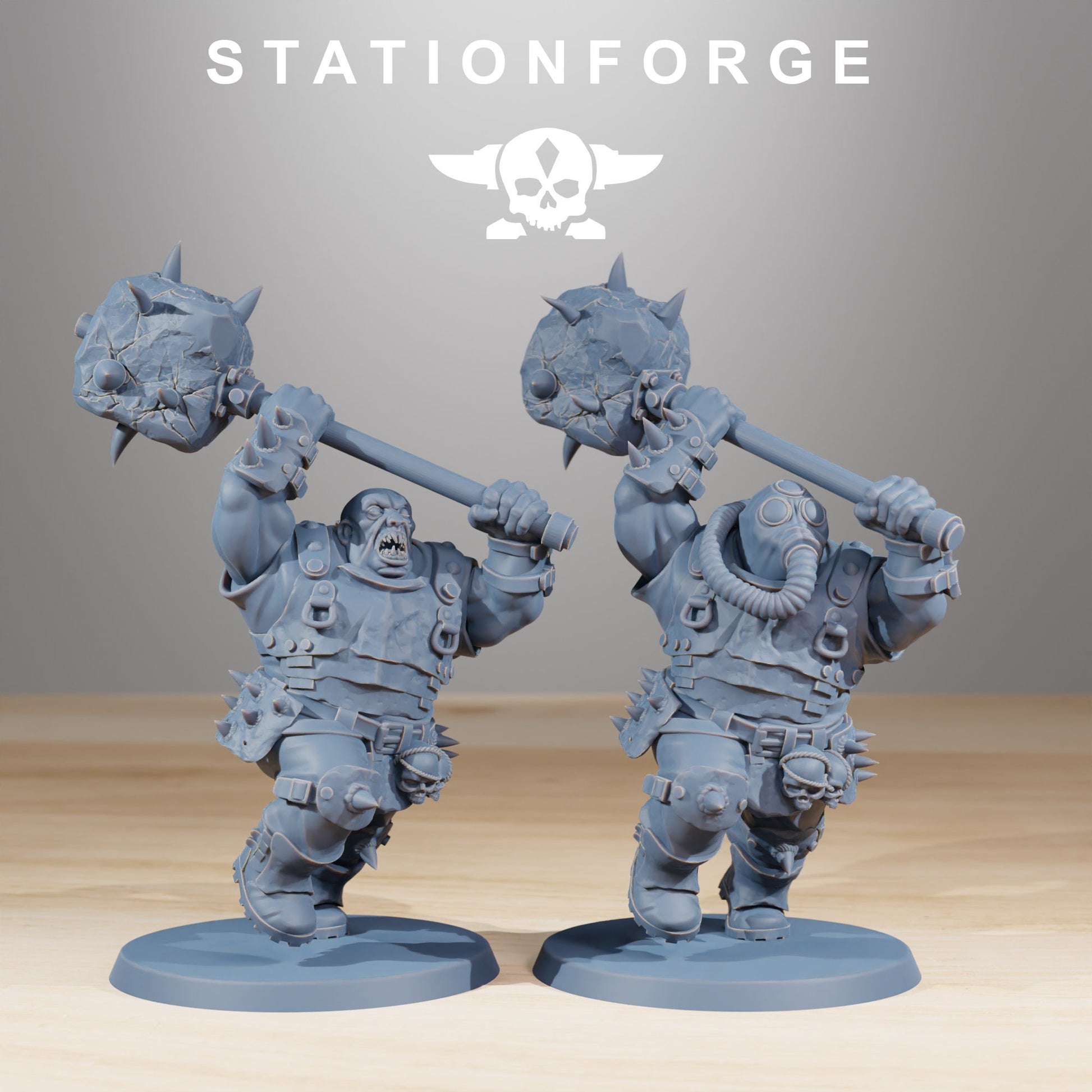 Corrupted Guard Forsaken - set of 12 (with Mutant option) (sculpted by Stationforge)