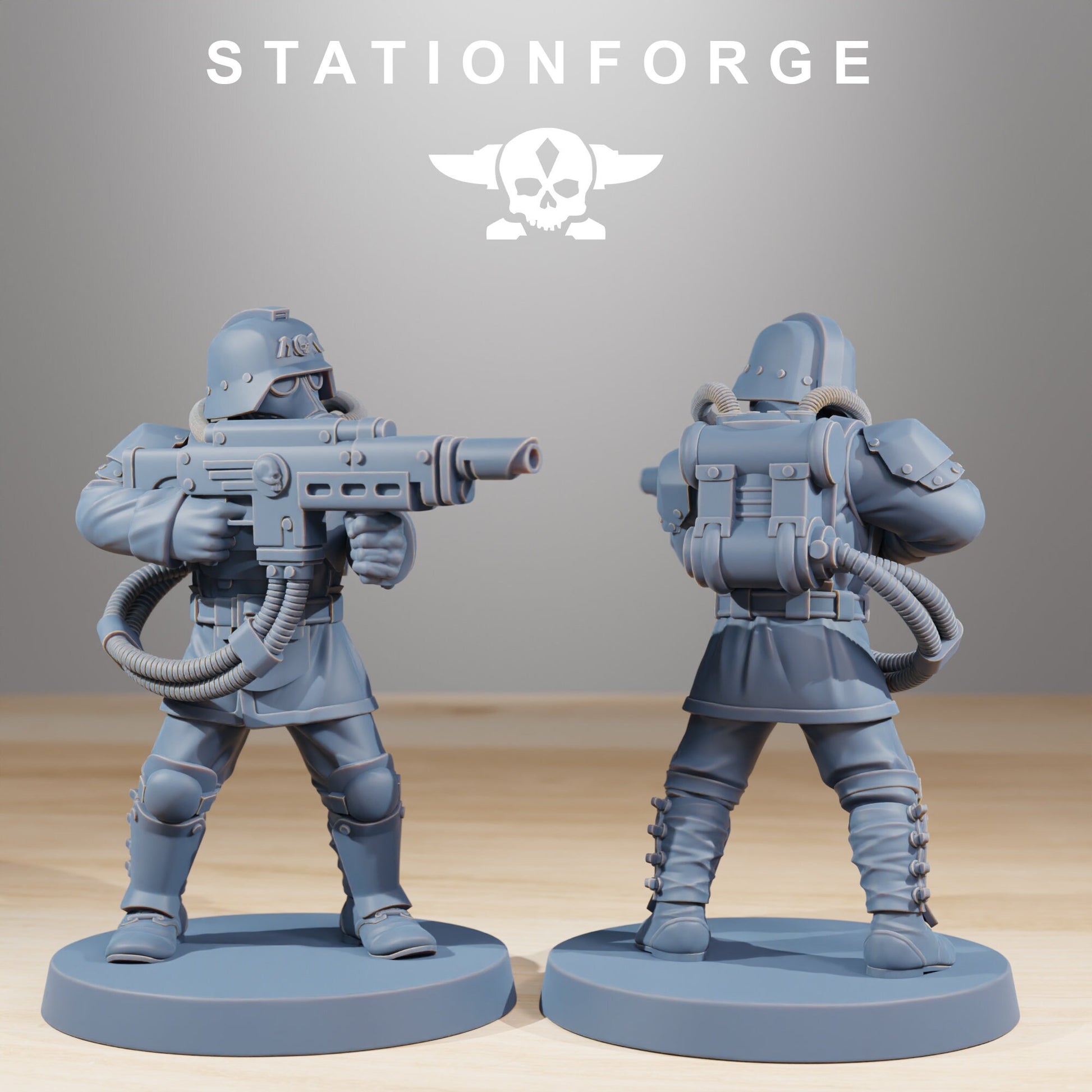 Grim Commandos - set of 10 (sculpted by Stationforge)