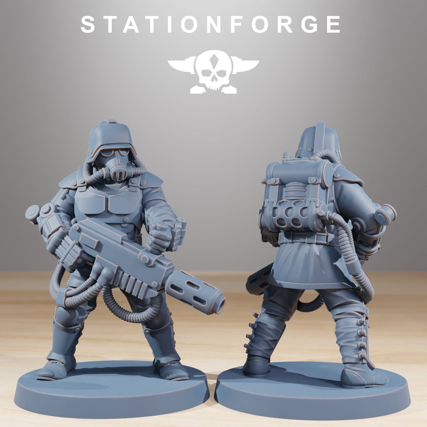 Grim Commandos - set of 10 (sculpted by Stationforge)