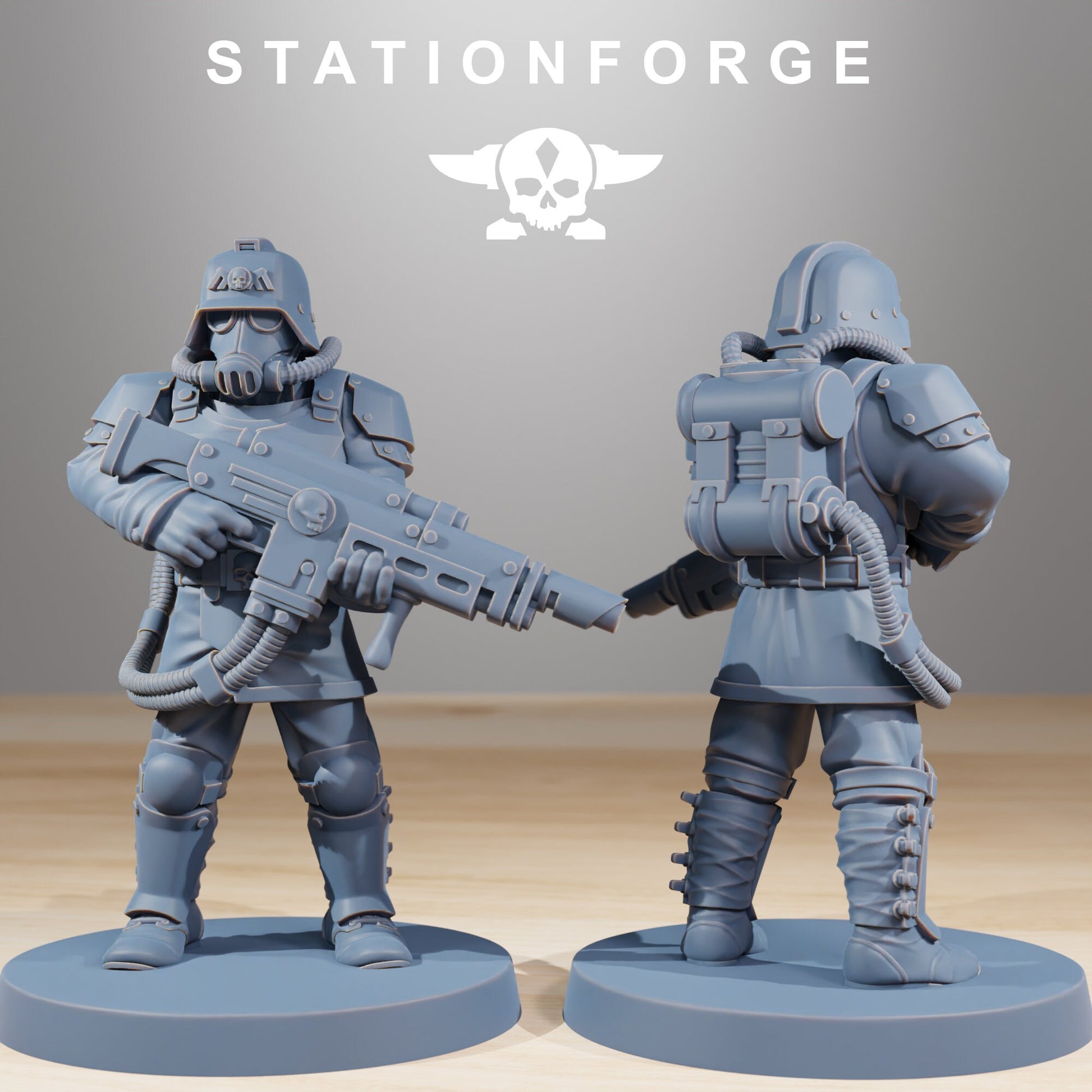 Grim Commandos - set of 10 (sculpted by Stationforge)