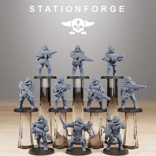 Grim Commandos - set of 10 (sculpted by Stationforge)