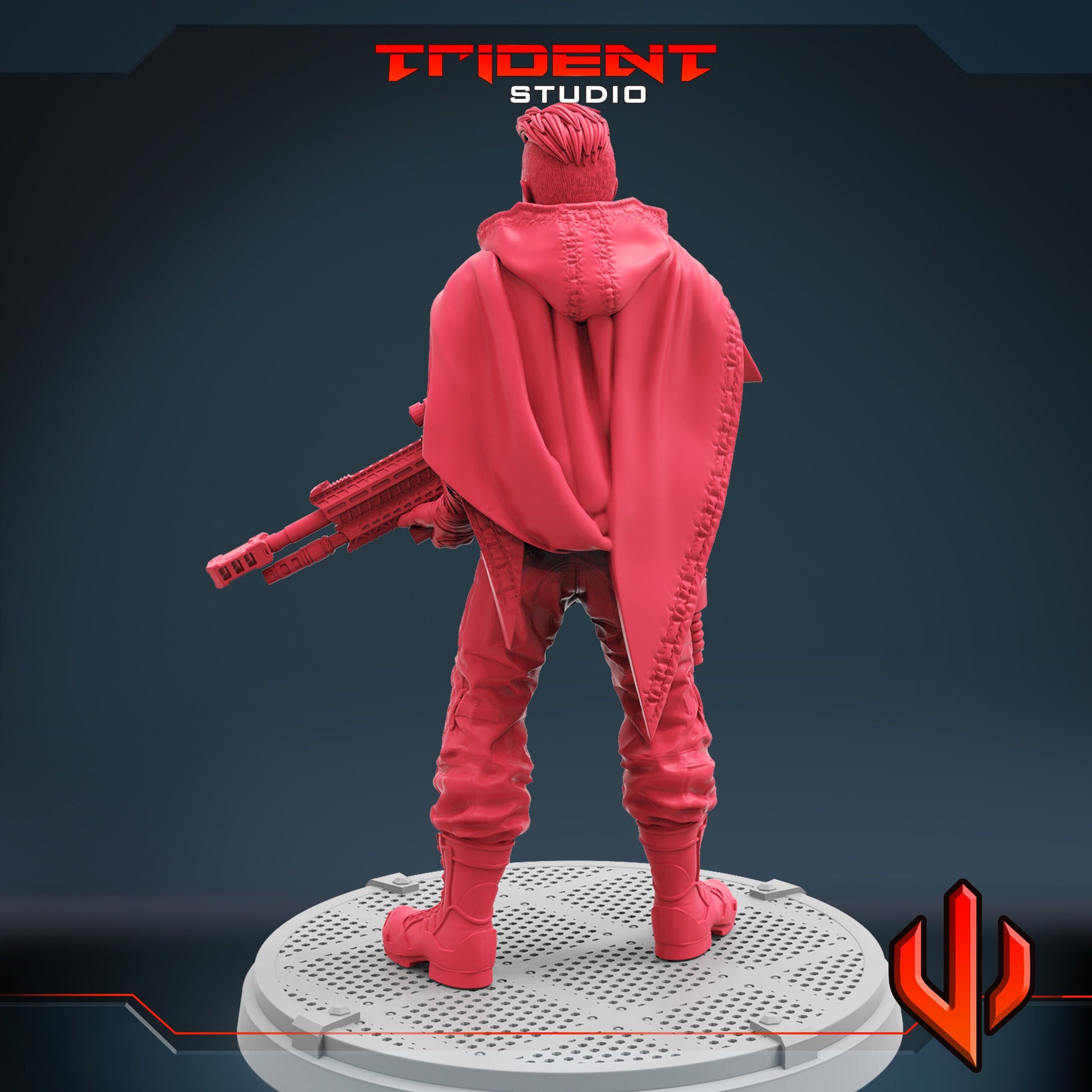 Cable A (Fan art sculpted by Trident Studio) (Crisis Protocol Proxy/Alternative)