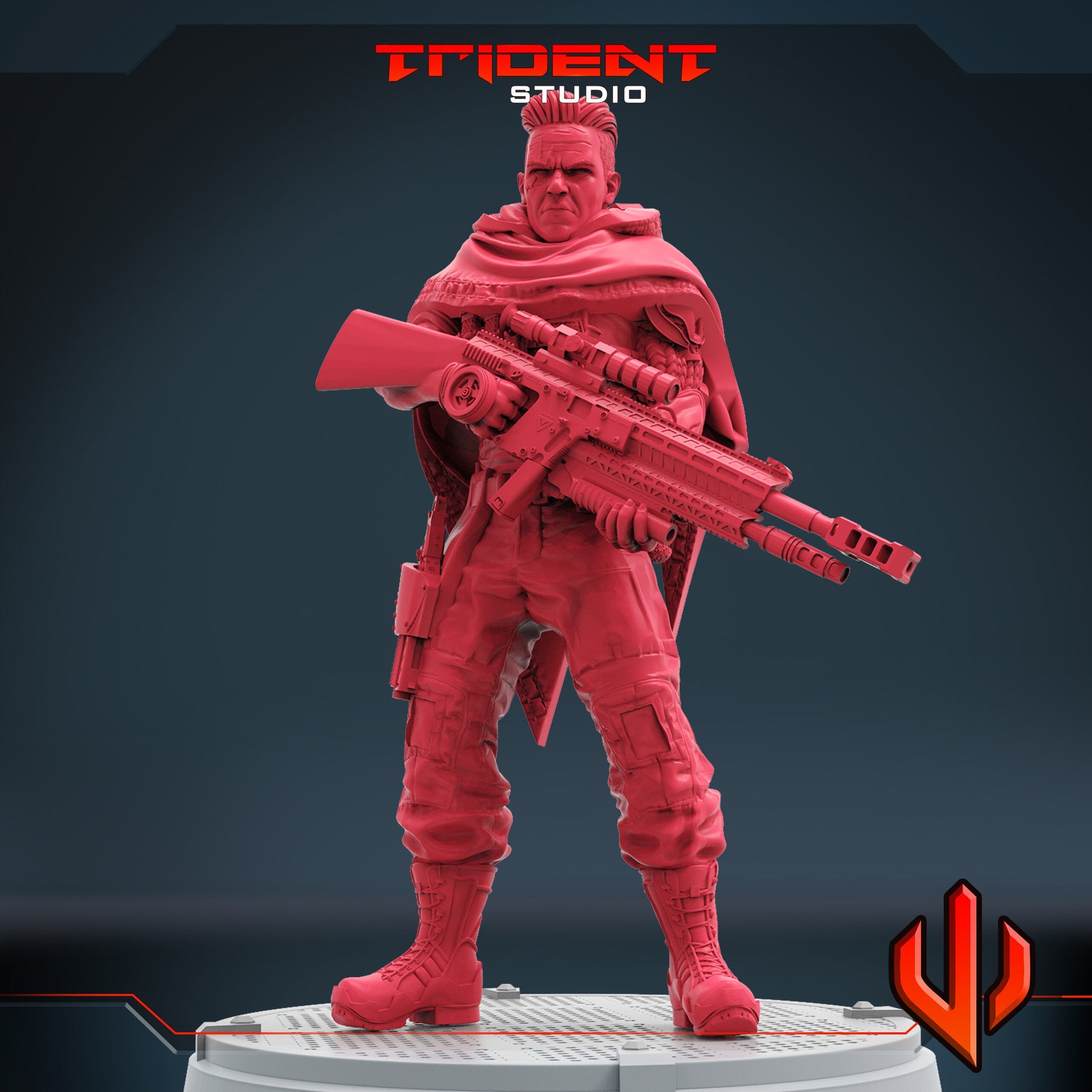 Cable A (Fan art sculpted by Trident Studio) (Crisis Protocol Proxy/Alternative)