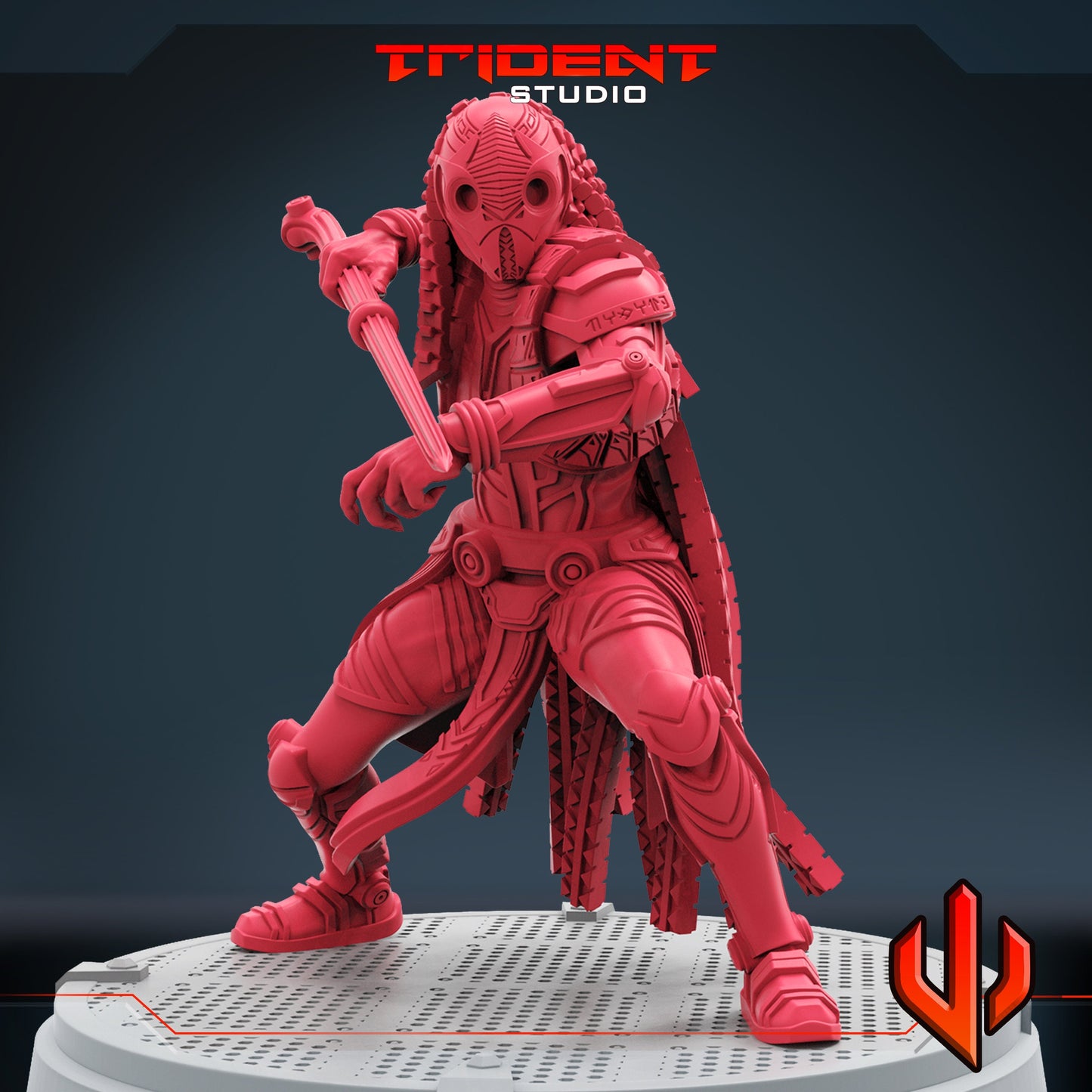 Midnight Angel A (Fan art sculpted by Trident Studio) (Crisis Protocol Proxy/Alternative)