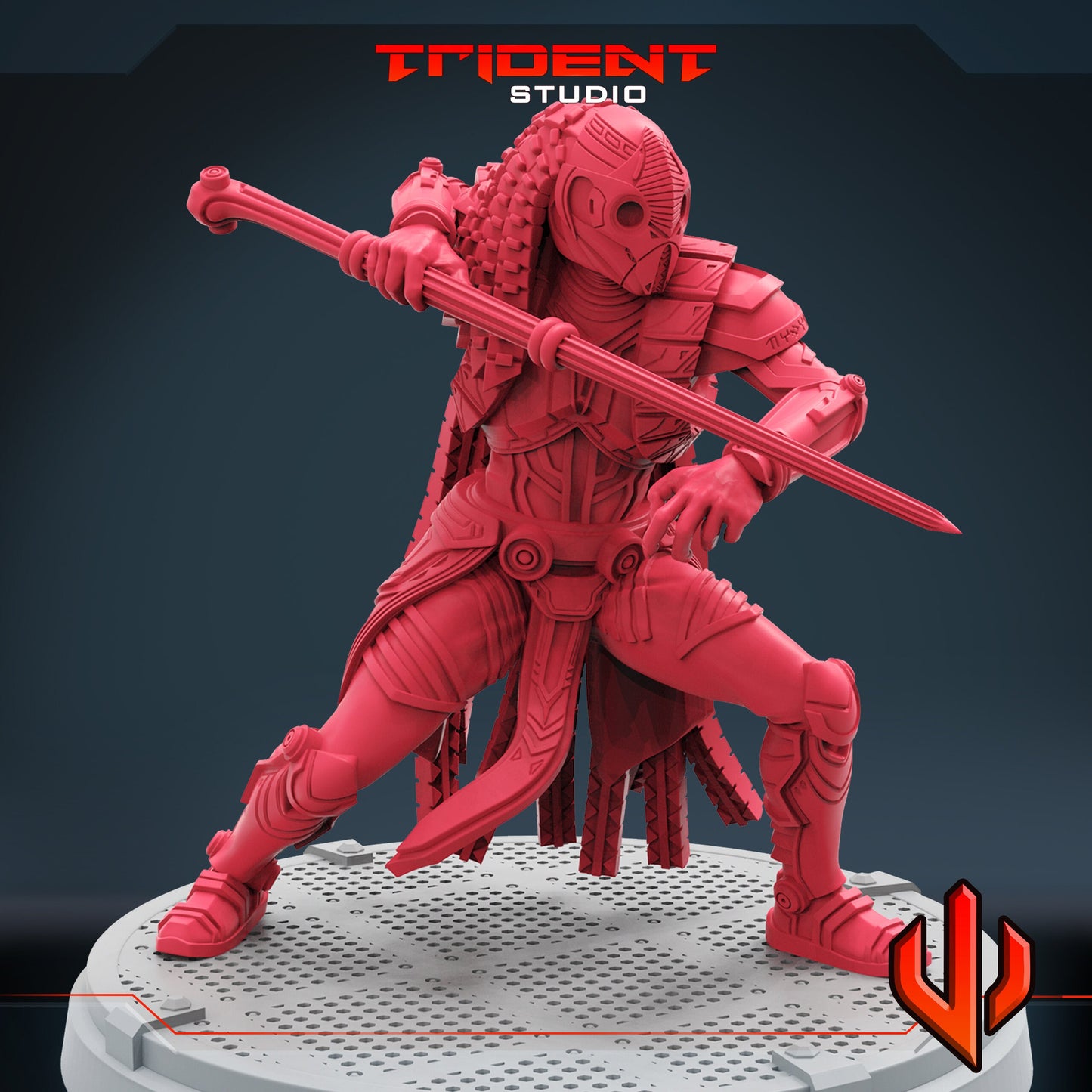 Midnight Angel A (Fan art sculpted by Trident Studio) (Crisis Protocol Proxy/Alternative)