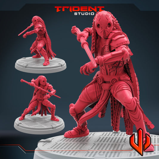 Midnight Angel A (Fan art sculpted by Trident Studio) (Crisis Protocol Proxy/Alternative)