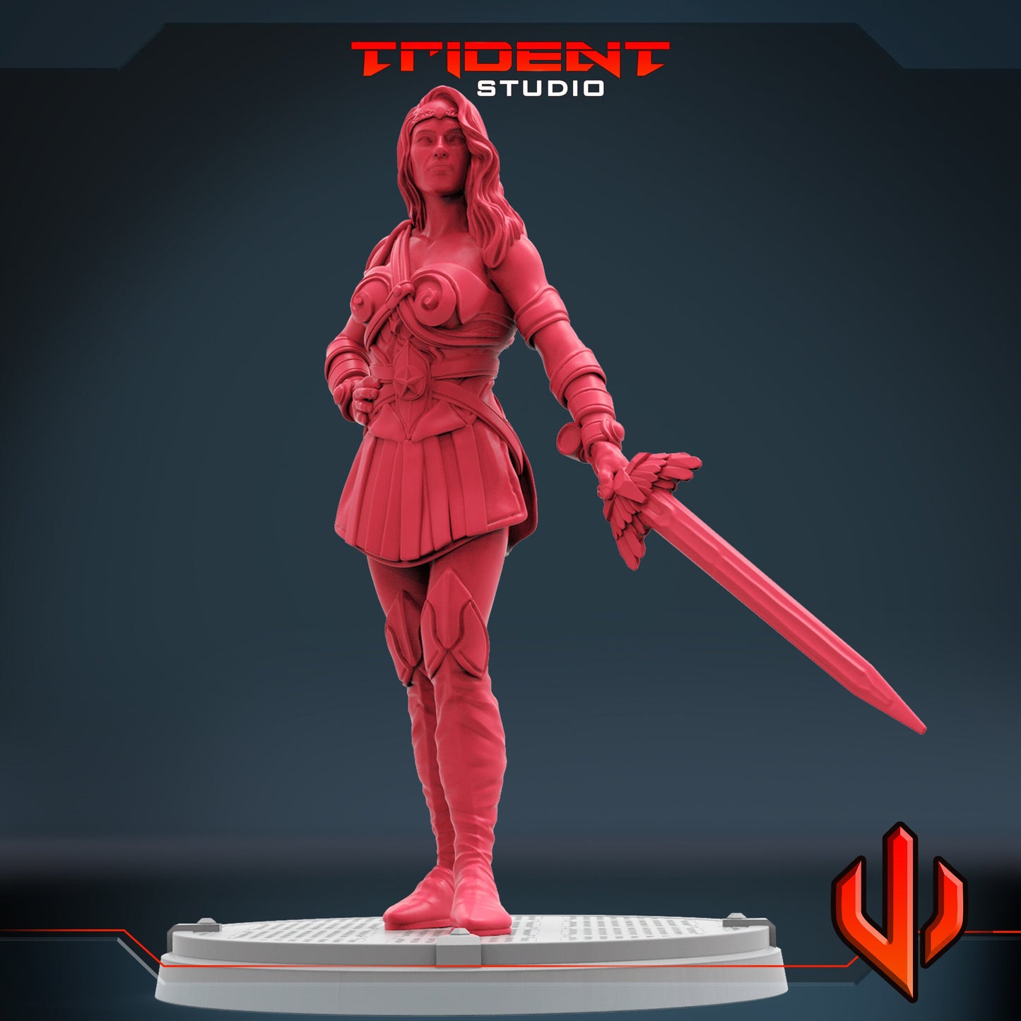 Queen Maeva (Fan art sculpted by Trident Studio) (Crisis Protocol Proxy/Alternative)