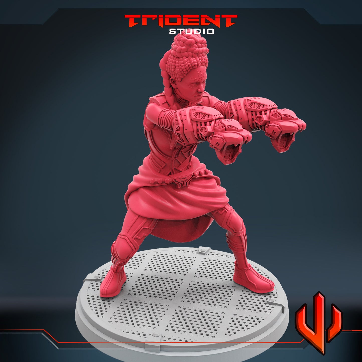 Shuri C (Fan art sculpted by Trident Studio) (Crisis Protocol Proxy/Alternative)