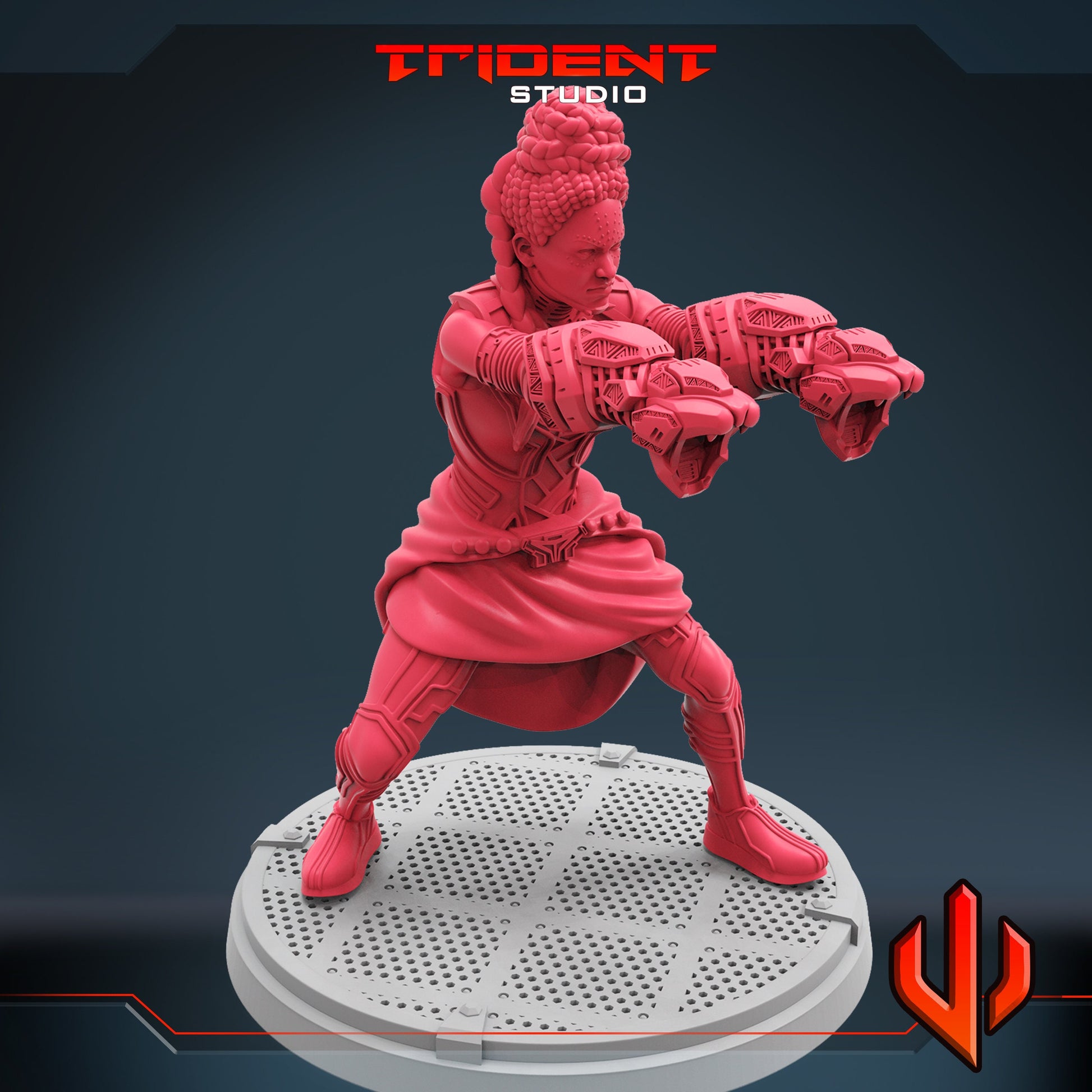 Shuri C (Fan art sculpted by Trident Studio) (Crisis Protocol Proxy/Alternative)