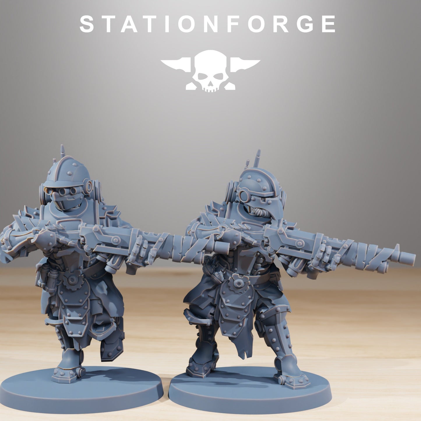 Scavenger Frontliners Infantry - set of 10 (sculpted by Stationforge)