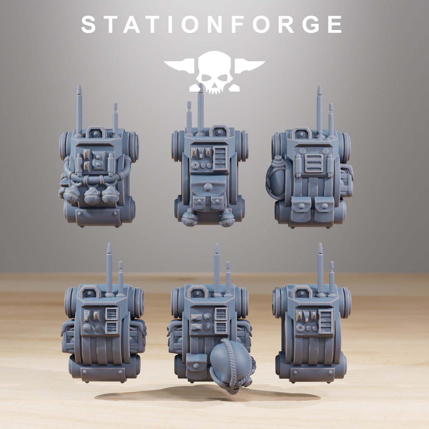 Scavenger Frontliners Infantry - set of 10 (sculpted by Stationforge)