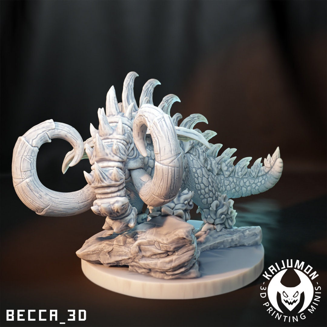 Mastodon (sculpted by Kaijumon)